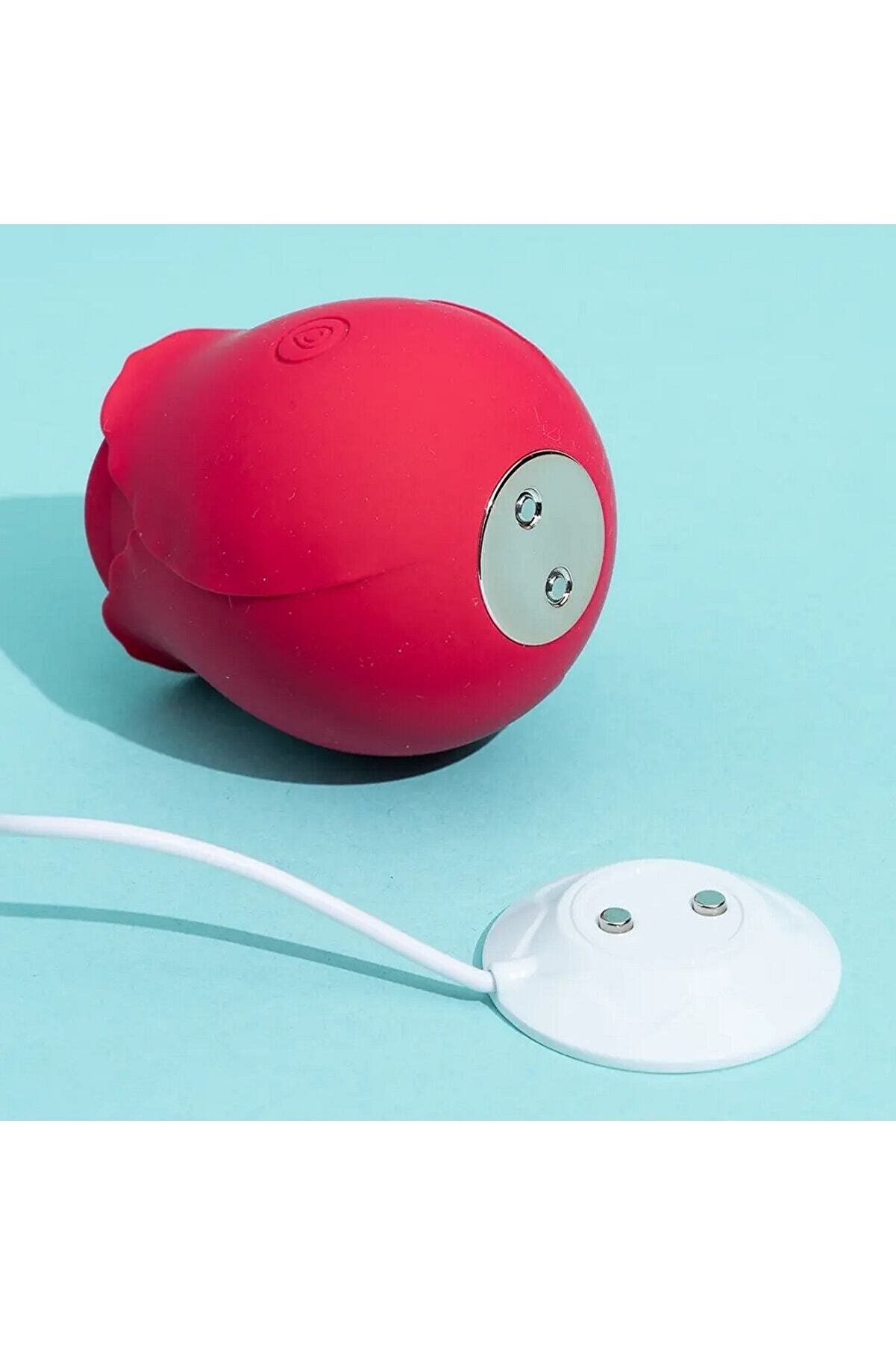 Erox Rose Emi̇ş G&uuml;&ccedil;l&uuml; G&uuml;l Vi̇brat&ouml;r