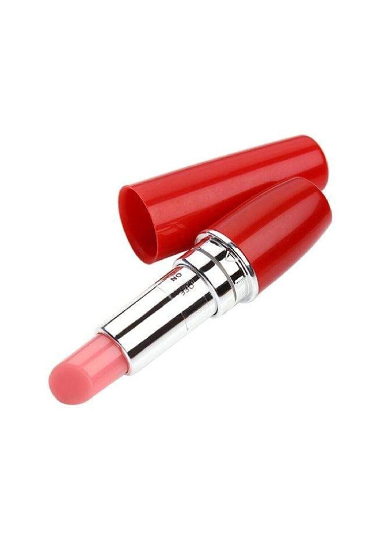 Erox M&uuml;kemmel Li̇psti̇ck Ruj Vi̇brat&ouml;r Red