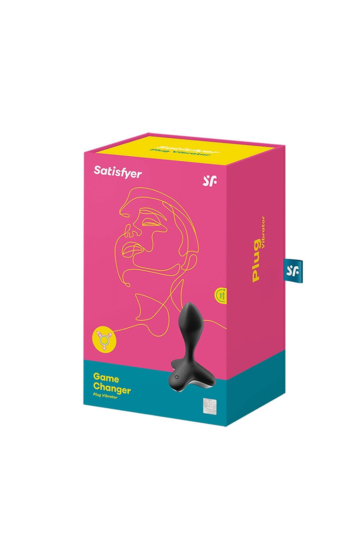 Meyrabest Game Changer Black Ultra G&uuml;&ccedil;l&uuml; Ve Esnek Ti̇treşi̇mli̇ Anal Plug Vi̇brat&ouml;r