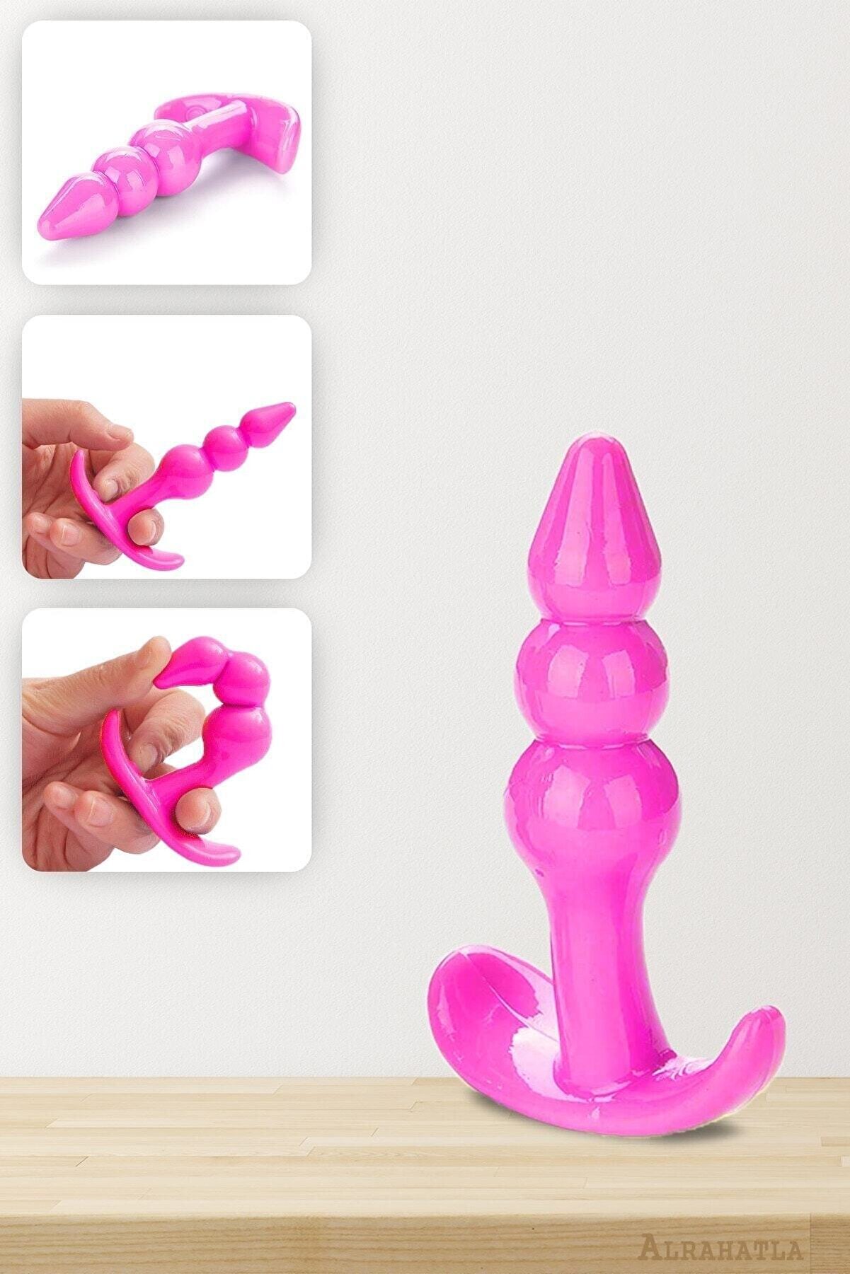 Meyrabest Pembe Anal Plug Di̇ldo Model-D