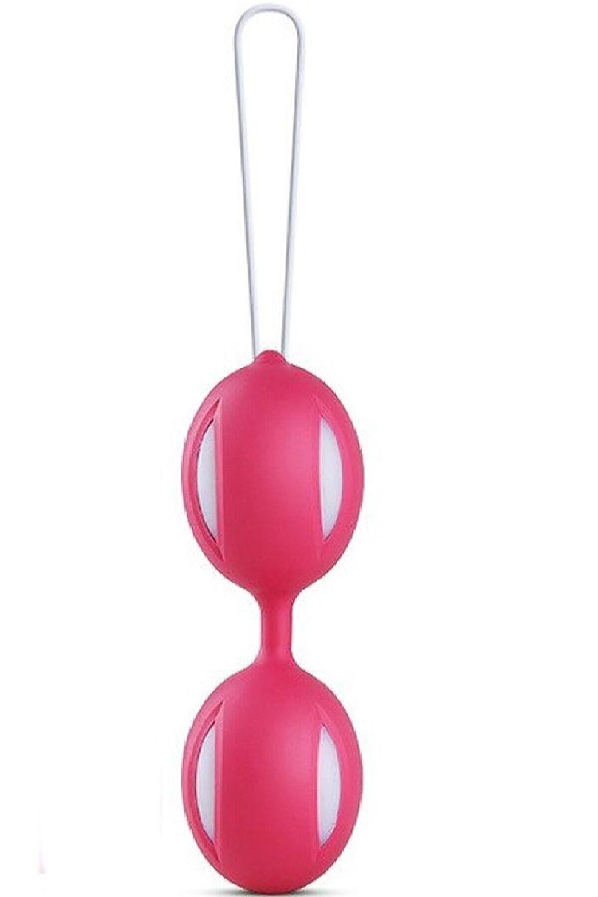Meyrabest Exqui̇si̇te Sli̇cone Kegel Balls Anal Ve Vaji̇nal Top Pi̇nk