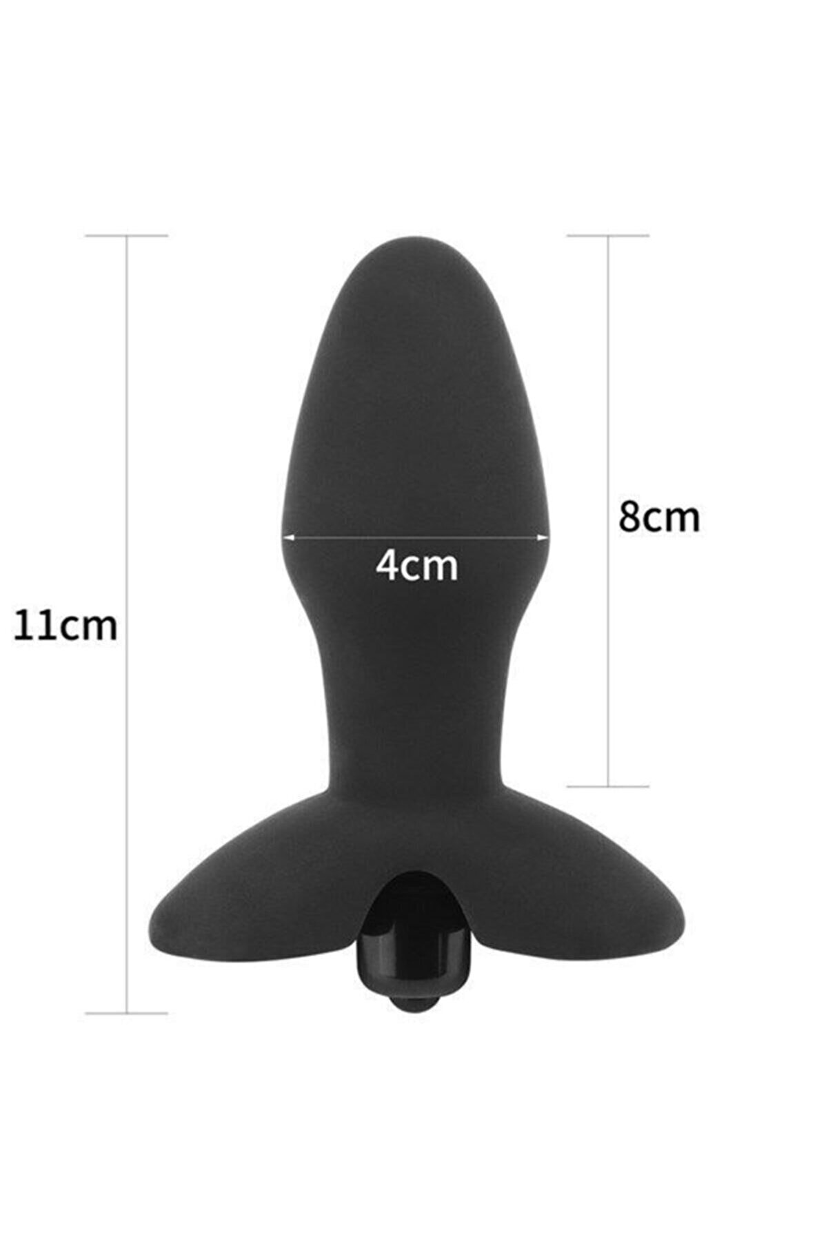 Meyrabest Anal Indulgence Sli̇kon Rocket Teaser Ti̇treşi̇mli̇ Anal Plug