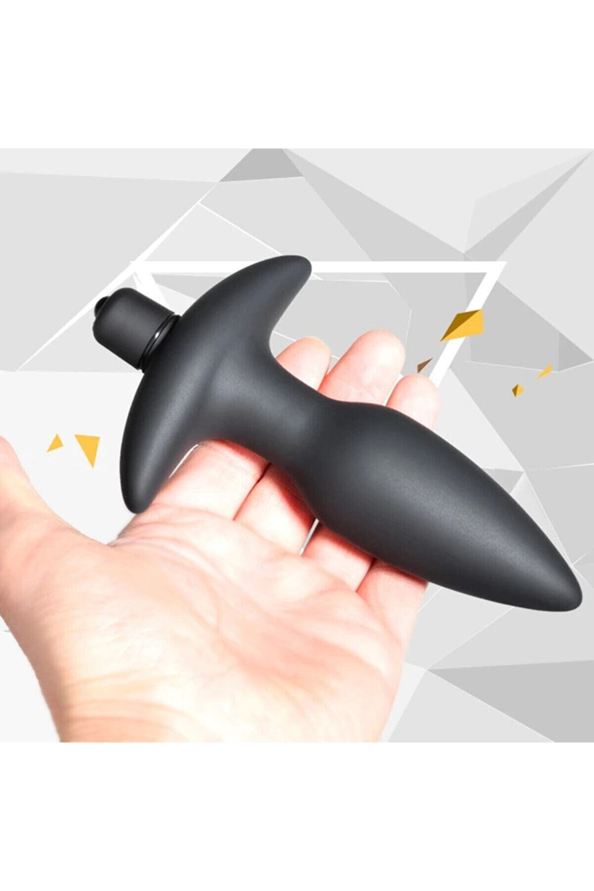 Meyrabest &Ouml;zel Soft Si̇li̇kon Dokuda Anal Ve Vaji̇nal G&uuml;&ccedil;l&uuml; Ti̇treşi̇mli̇ Anal Vi̇brat&ouml;r Geni̇şleti̇ci̇ A&ccedil;ıcı Plug