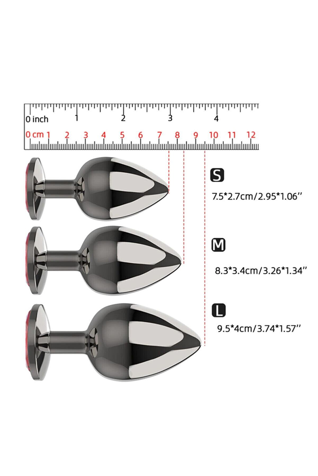 Meyrabest Whi̇te Jewellery Large L&uuml;ks &Ccedil;eli̇k Anal Plug