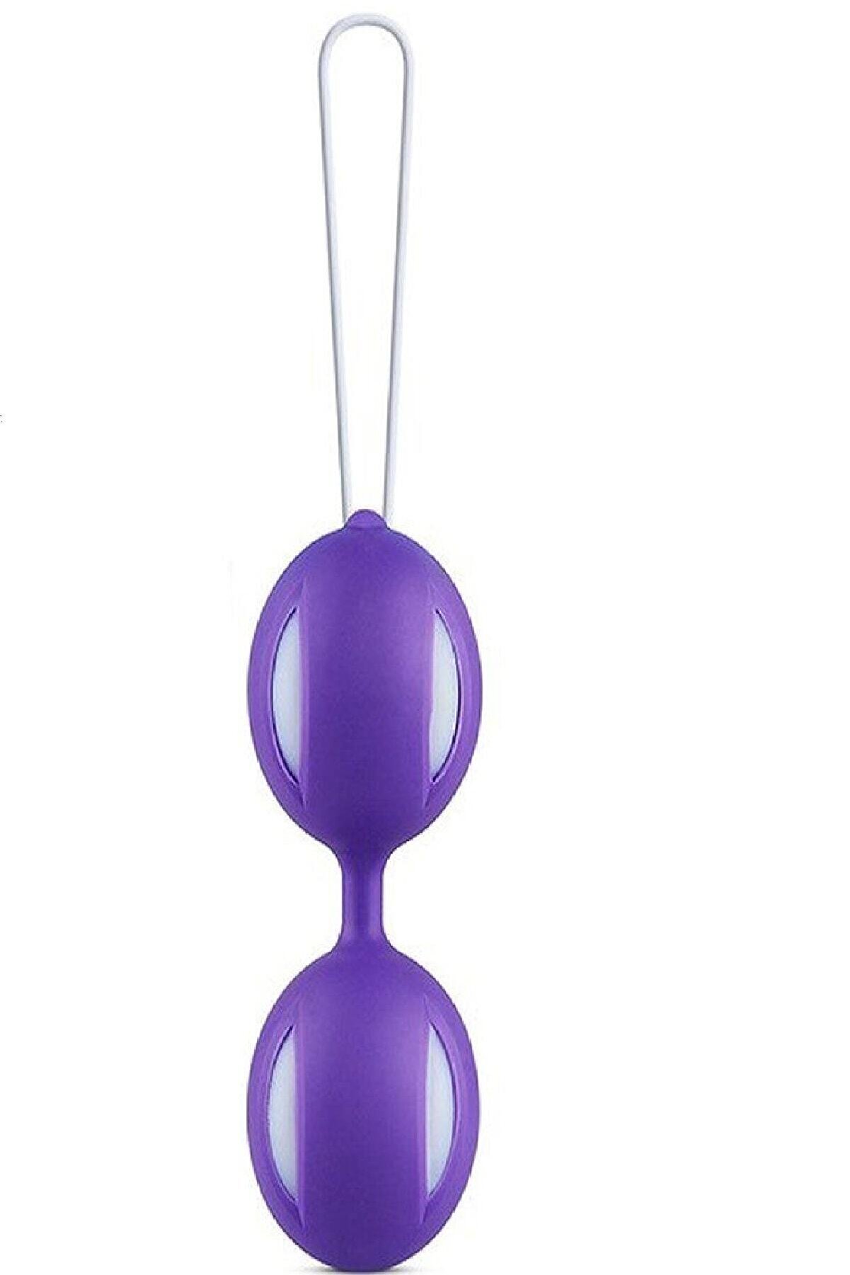 Meyrabest Exqui̇si̇te Sli̇cone Kegel Balls Anal Ve Vaji̇nal Top Mor
