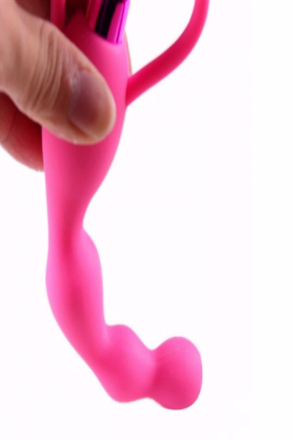 Meyrabest Ti̇treşi̇mli̇ Pembe Si̇li̇kon Anal Plug Tıka&ccedil;