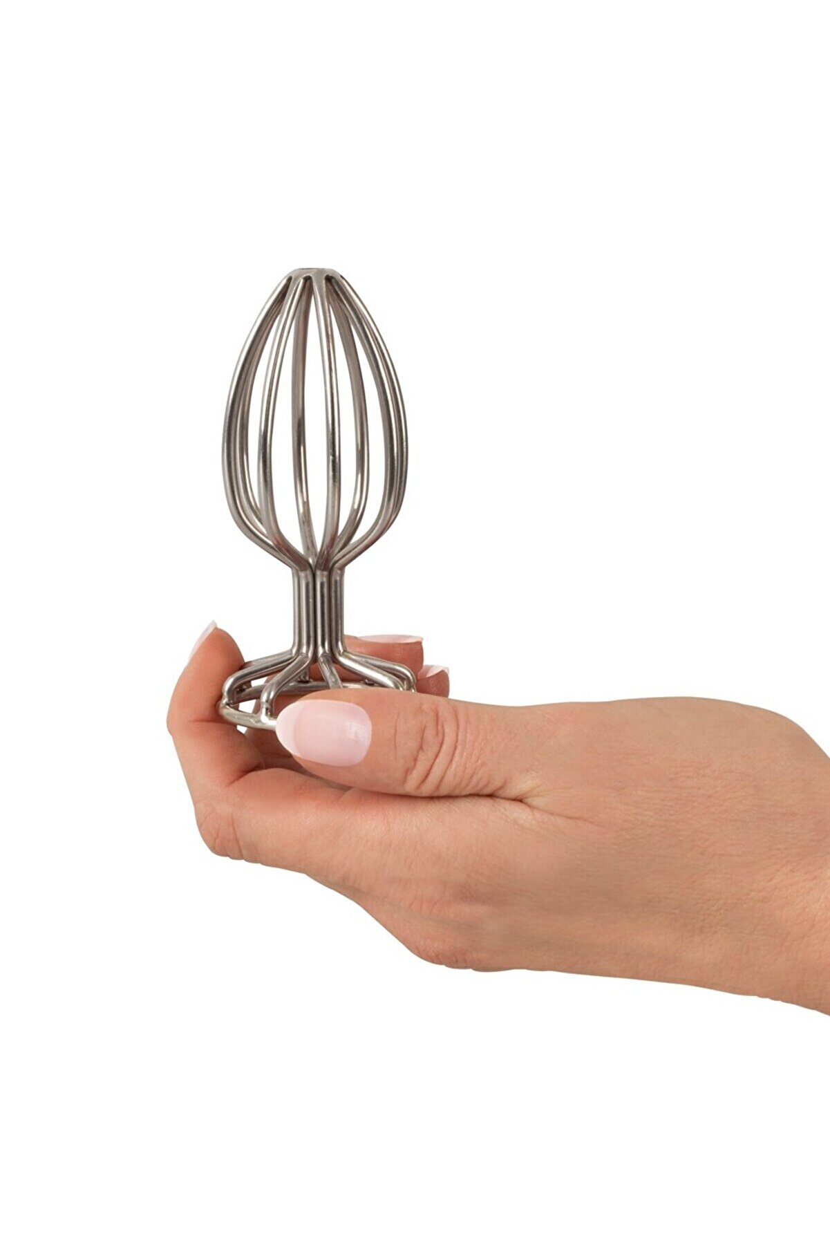 Meyrabest Metal Kafes Butt Plug 9Cm