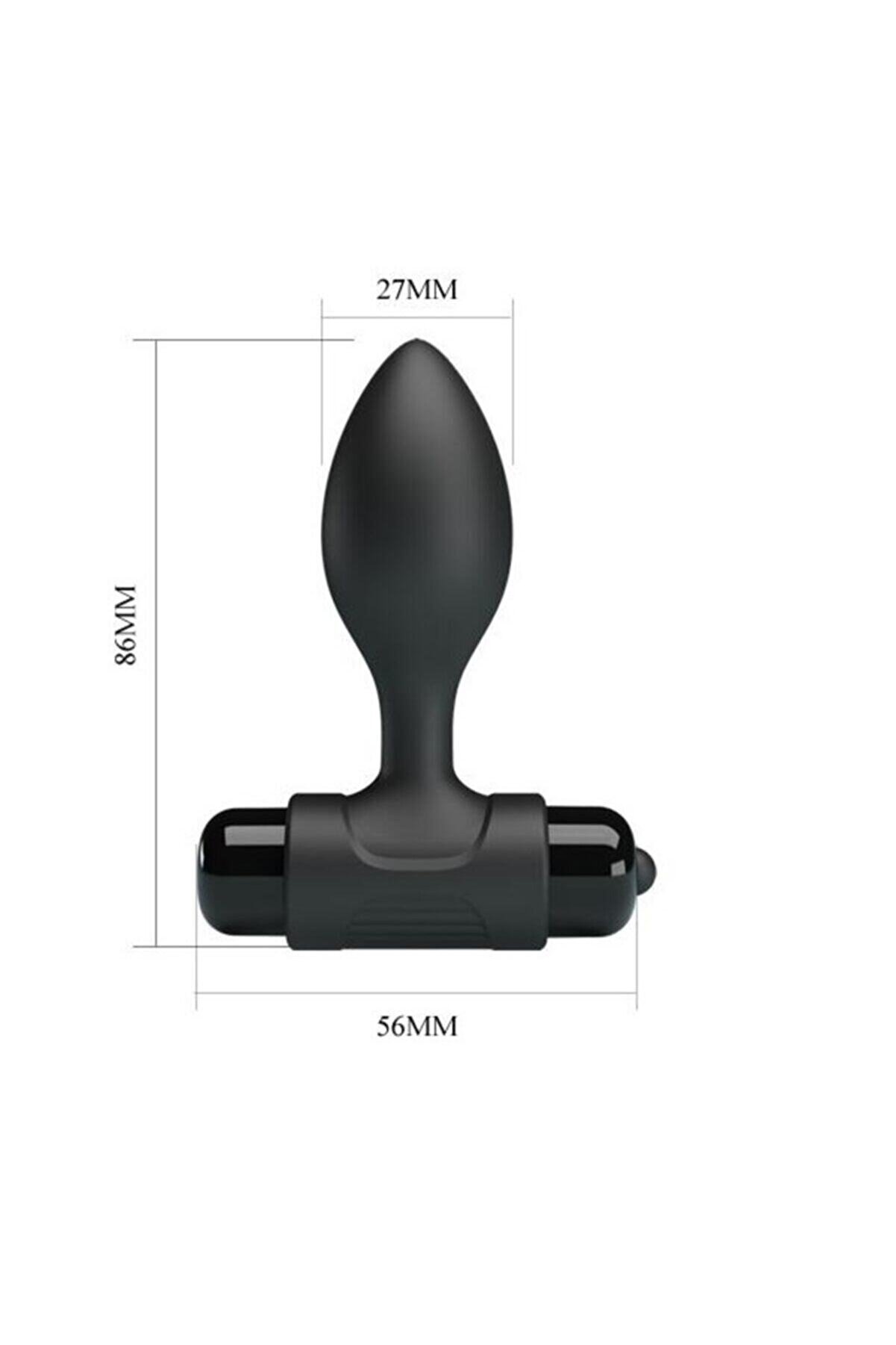 Meyrabest Pl 10 Fonksi̇yonlu Ti̇treşi̇mli̇ Rocket Vi̇bra Butt Plug Anal Plug