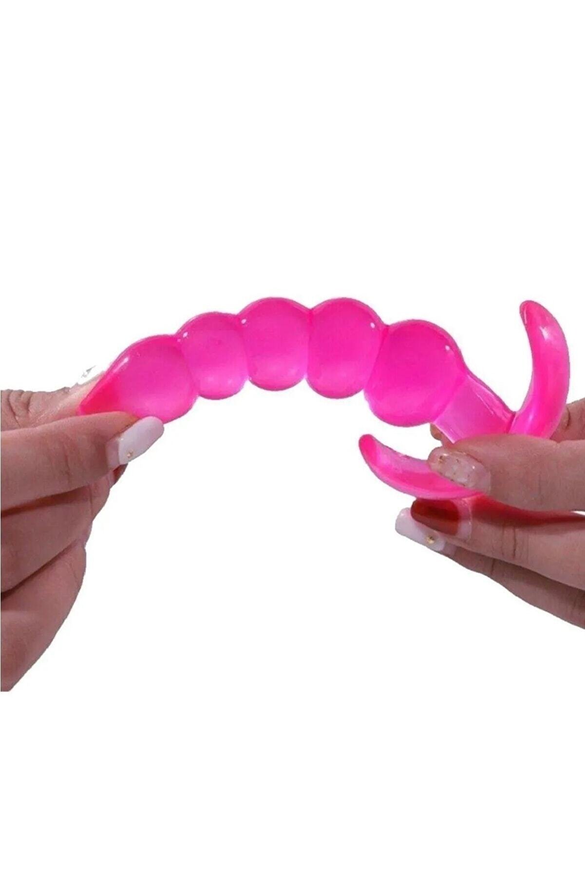 Meyrabest Vazge&ccedil;i̇lmez Jel Dokulu Large Boğumlu Anal Plug