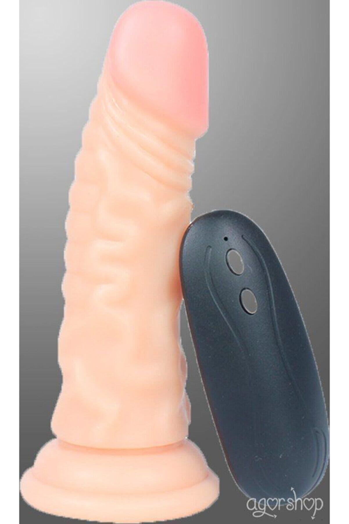 Meyrabest Anal Ve Vaji̇nal Kullanılabi̇len Belden Bağlamalı 20 Modlu Ti̇treşi̇m Reali̇sti̇k Peni̇s