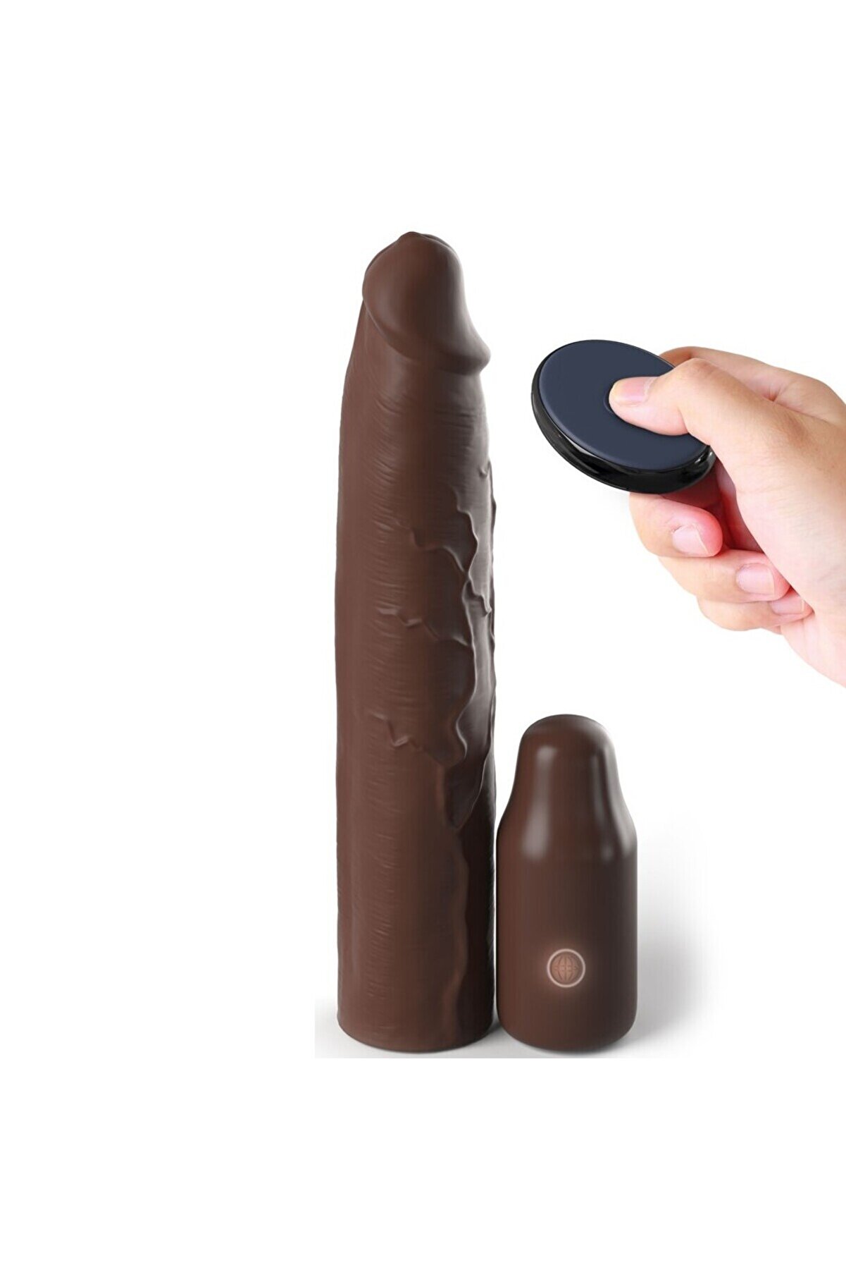 Erox Fantasy X-Tensi̇ons Uzaktan Kumandalı Melez 7,6 Cm Dolgulu Ti̇treşi̇mli̇ Peni̇s Kılıfı