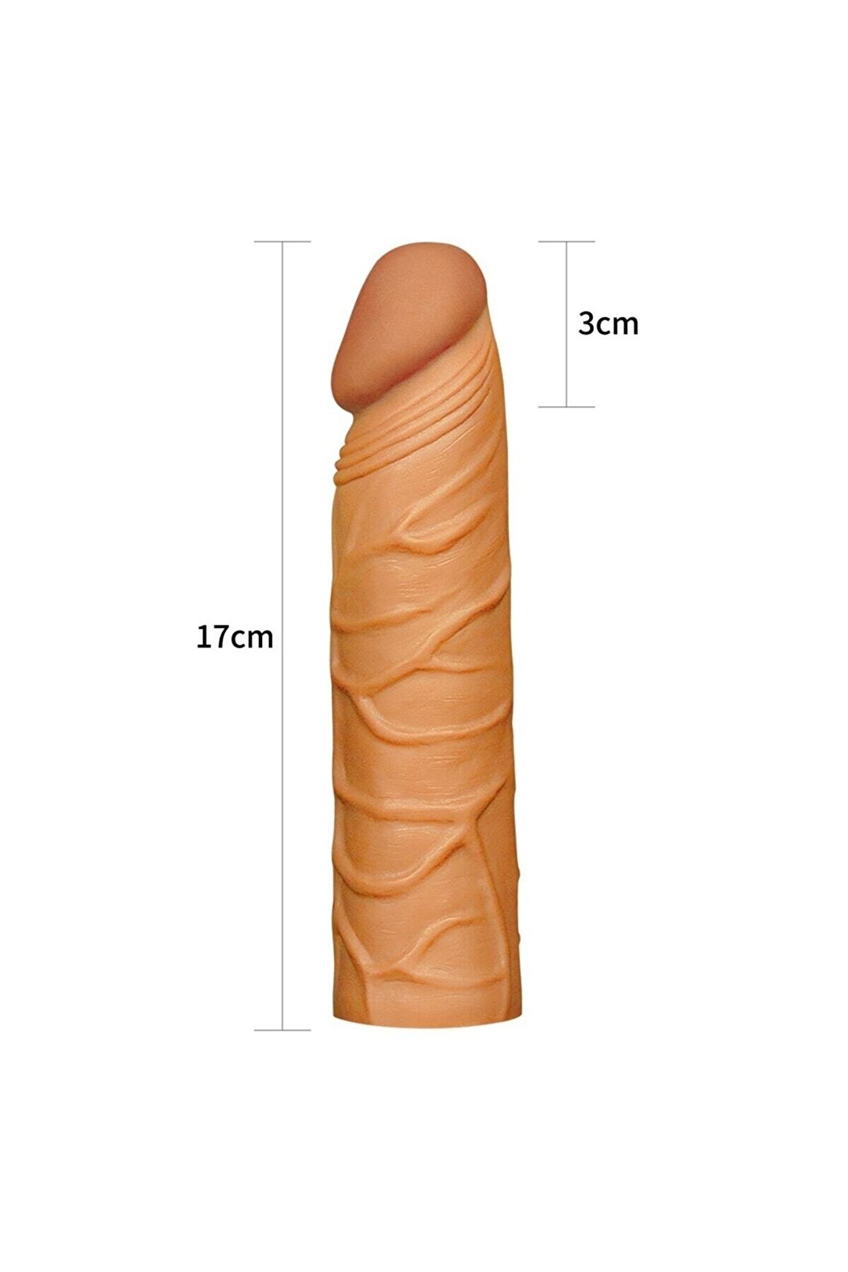 Lovetoy Add 1" Pleasure X Tender Peni̇s Sleeve Melez Peni̇s Kılıfı