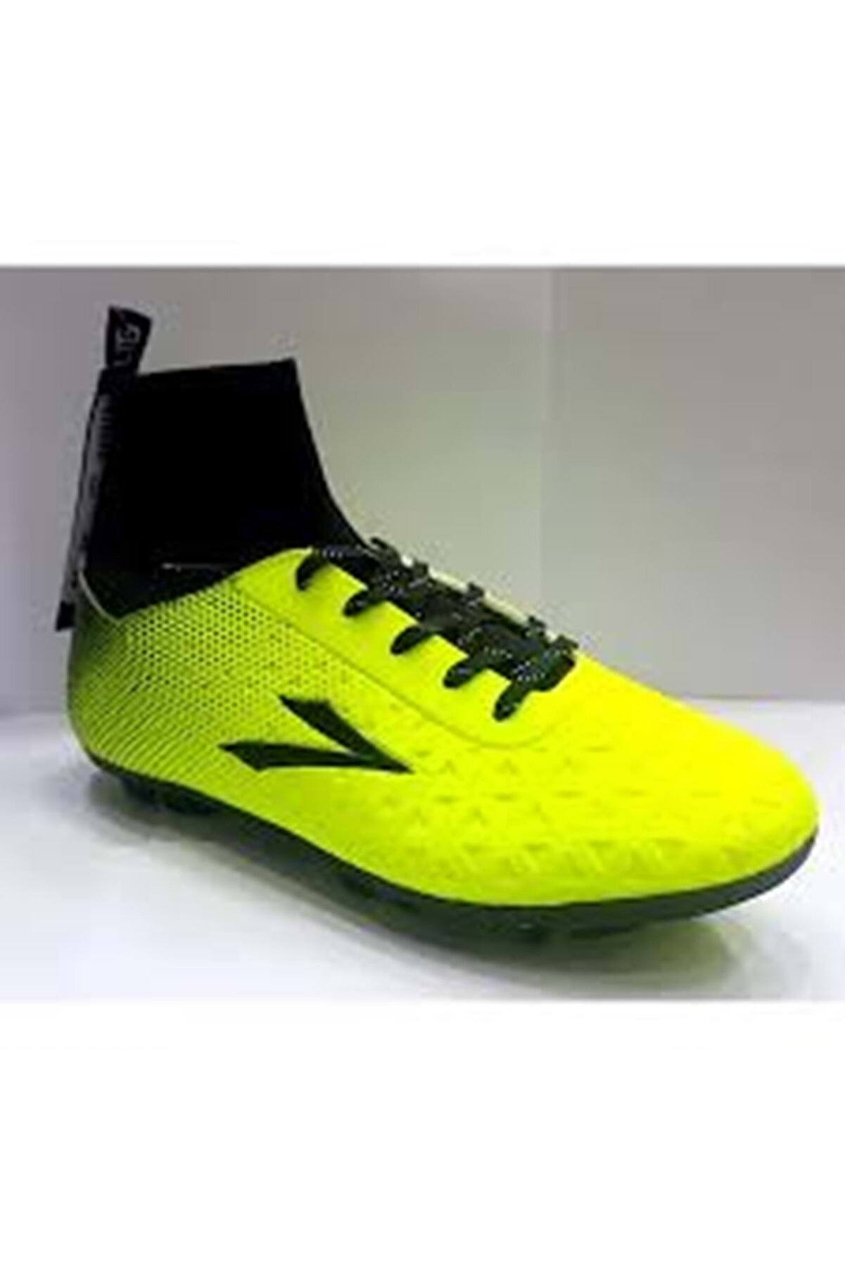 Lıg Çoraplı Krampon Si̇mav Si̇yah Futbol Ayakkabısı