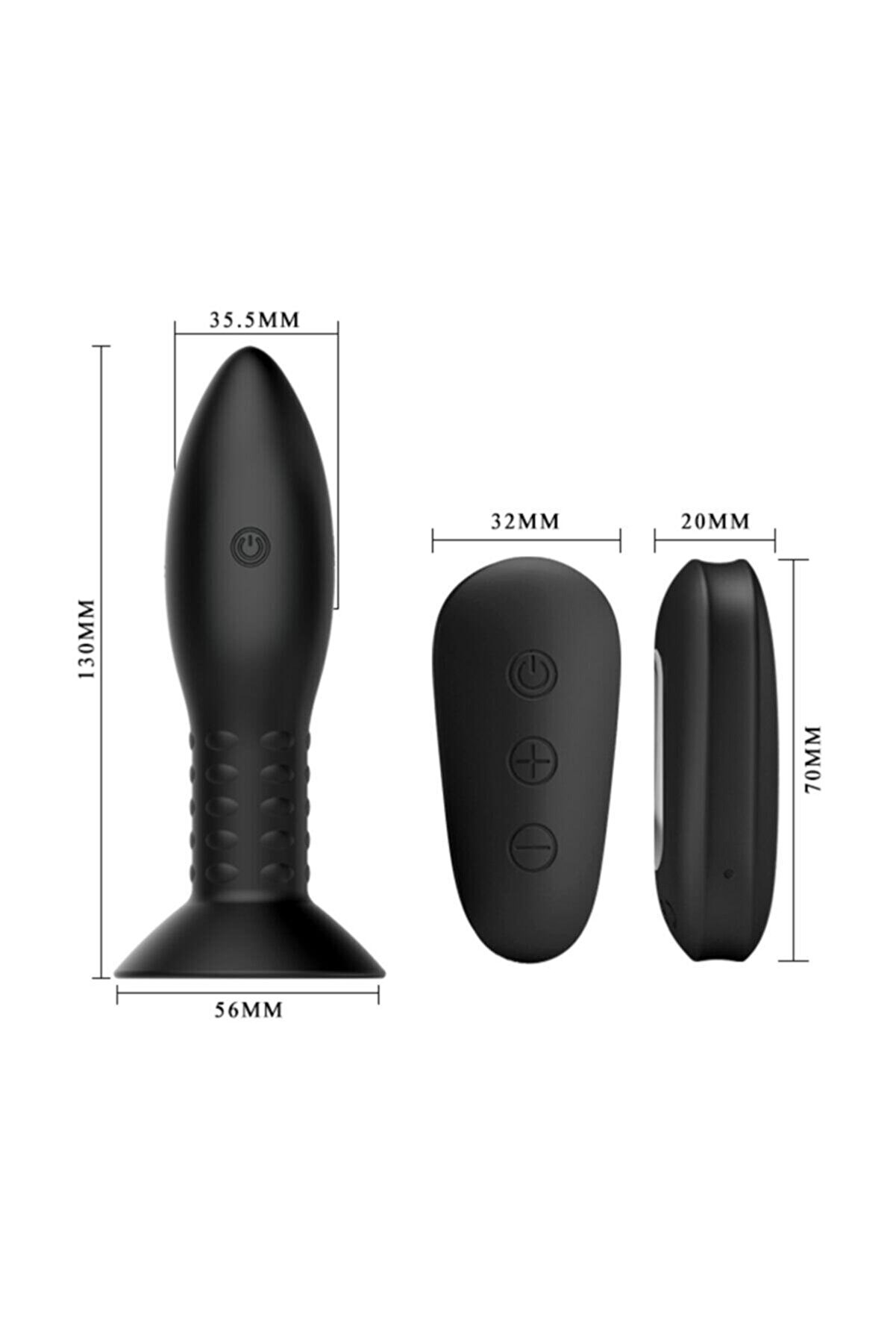 Meyrabest Mr Play Uzaktan Kumandalı Hareketli̇ Rotati̇ng Beads Anal Plug