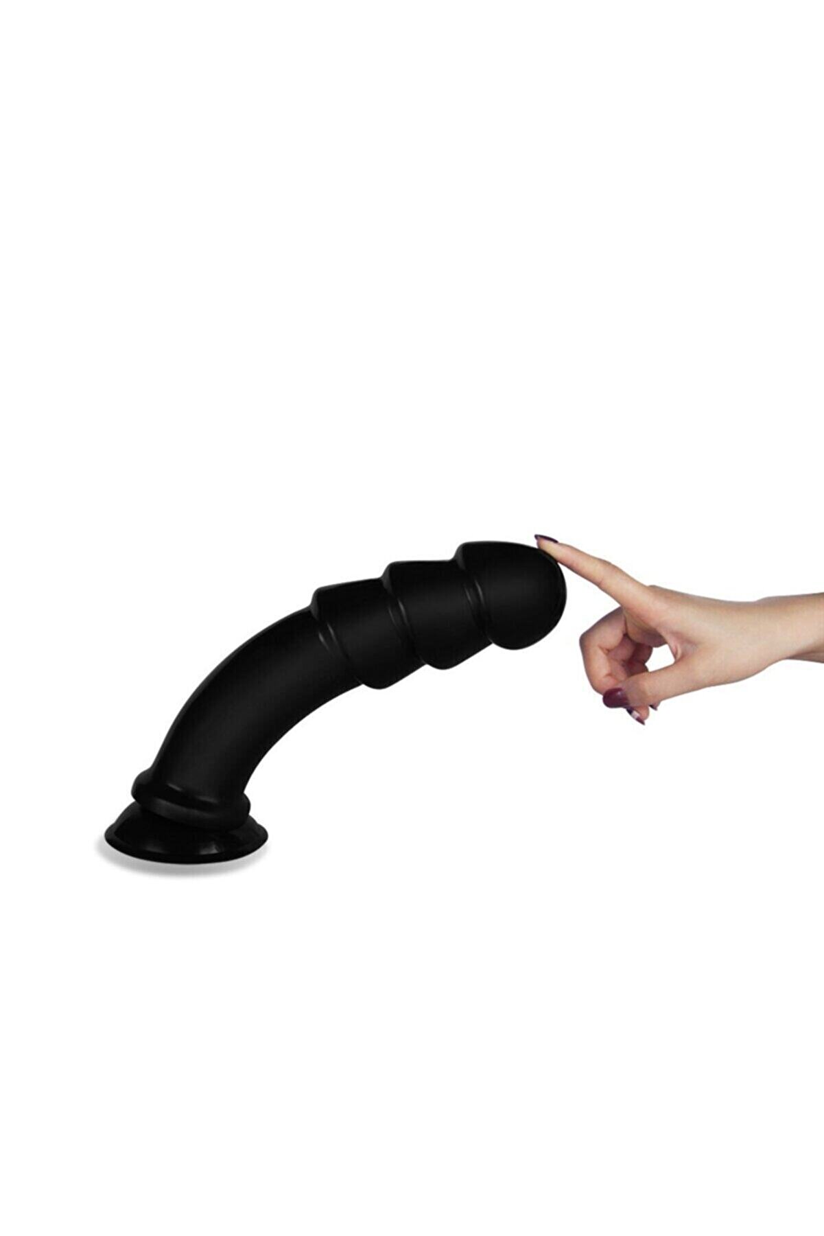 Meyrabest B&uuml;y&uuml;k Si̇li̇kon Yumuşak Dokuda Tasarlanan 28 Cm Esnek Anal Plug