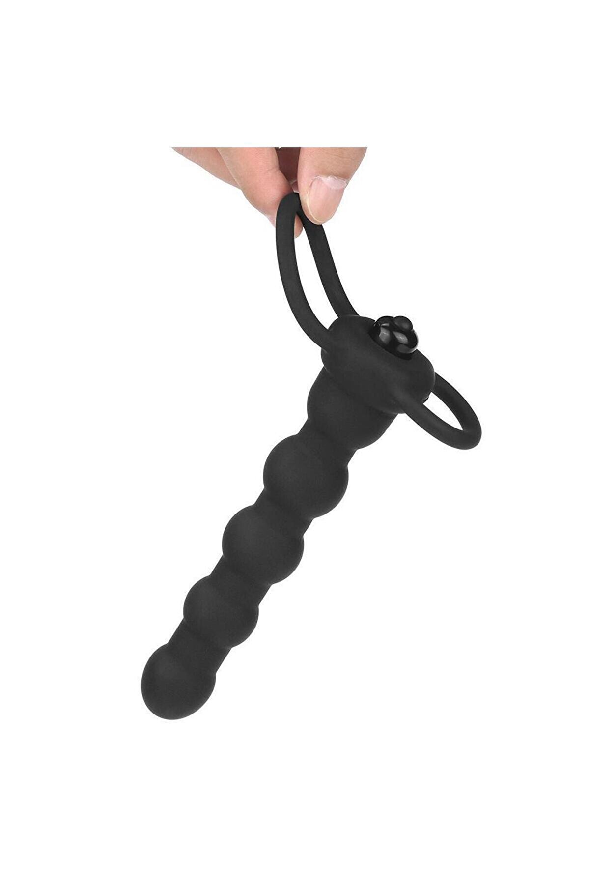 Erox Anal Boncuk Vi̇brat&ouml;r - Vi̇brati̇ng Rock Balled Double Prober