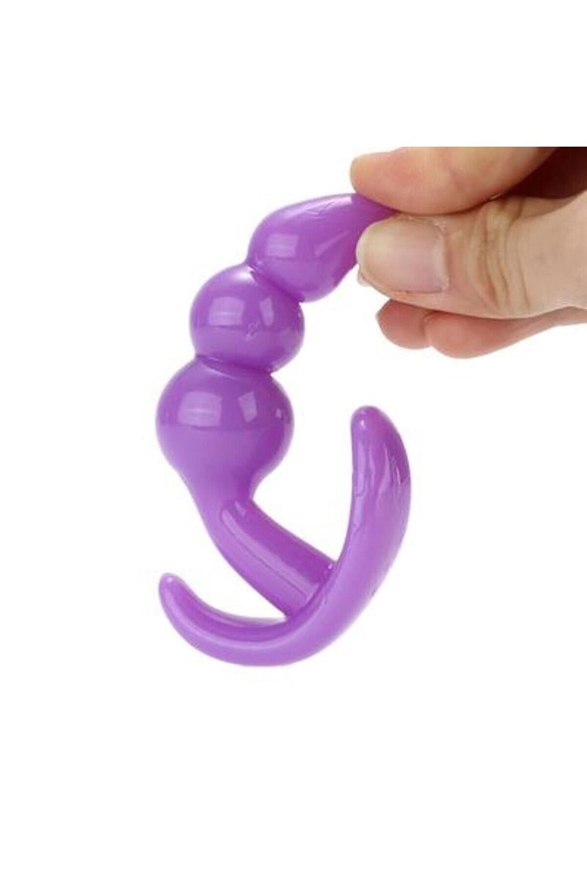 Meyrabest Esnek Anal Tıpa 10Cm Boğumlu Anal Plug Vaji̇nal Tıpa