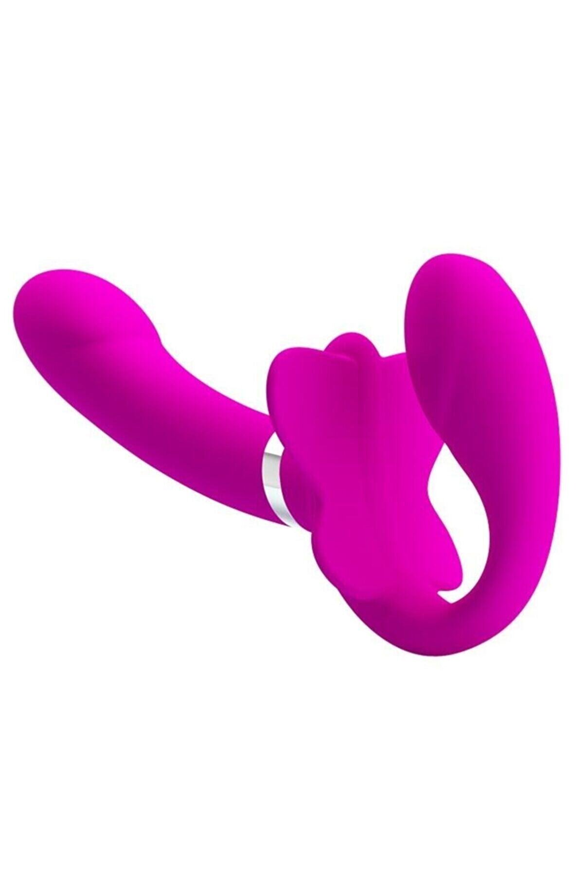 Erox Valeri̇e Ti̇treşi̇mli̇ Gi̇yi̇lebi̇li̇r Strapless Strapon