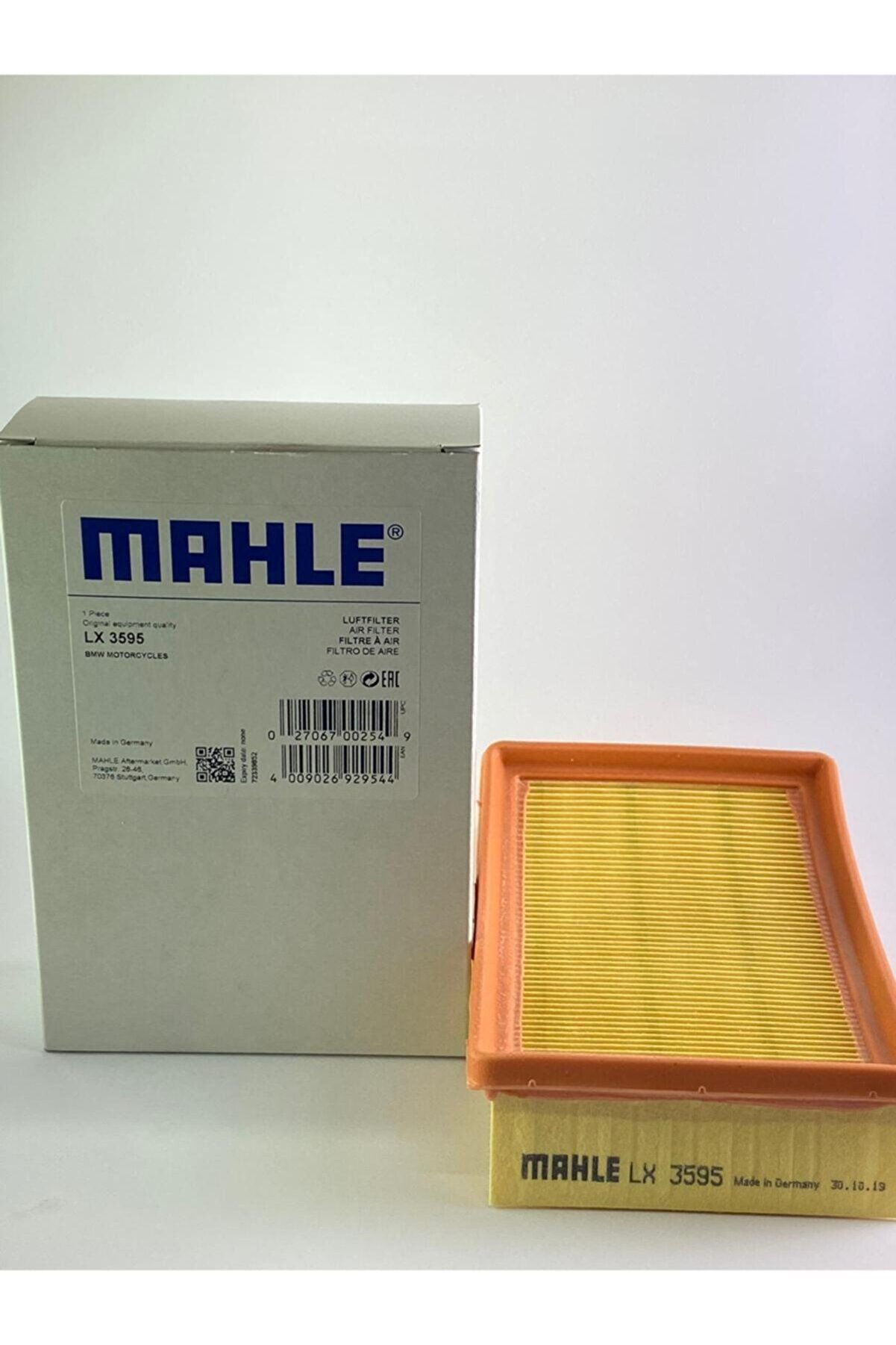 Mahle Bmw R1200Uyumlu Gs Enduro 13 Lx3595 Hava Fi̇ltresi̇