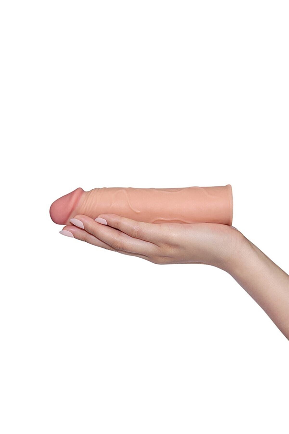 Lovetoy 2.5Cm Uzatmalı Ger&ccedil;ek&ccedil;i̇ Peni̇s Kılıfı