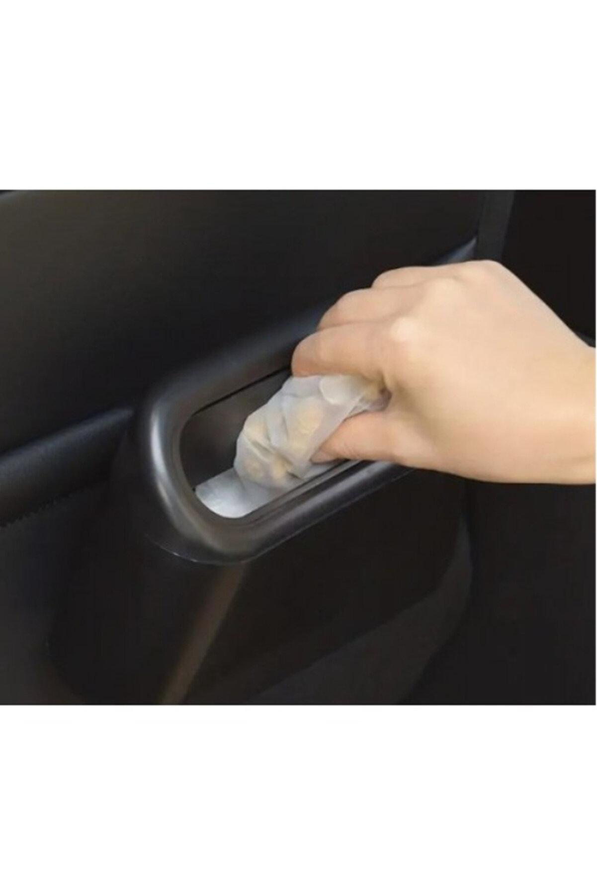 Ethab Ti̇caret Araba &Ccedil;&ouml;p Kutusu Kapaklı Organi̇ze Si̇yah Renk