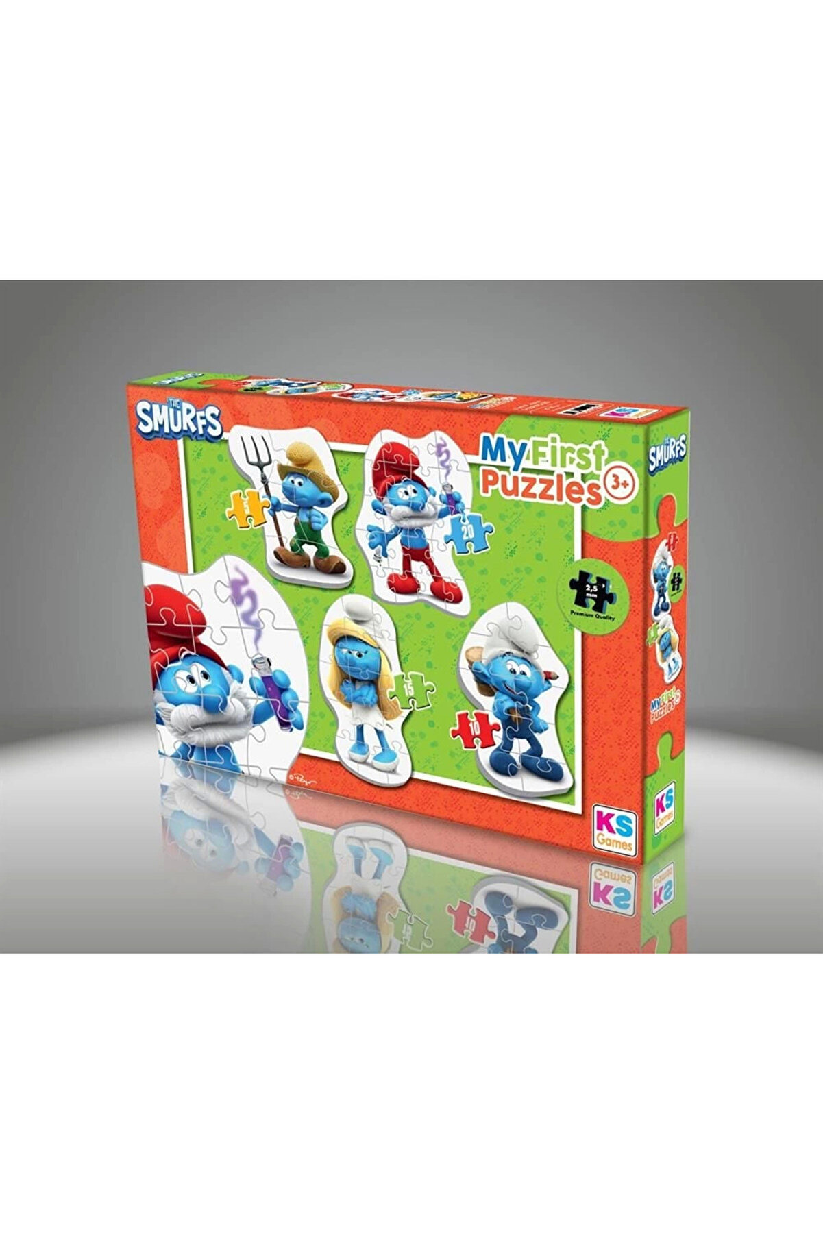 Smr 10304 Smurf My Fi̇rst Puzzle -Ks