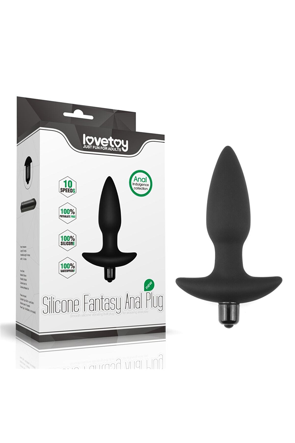 Meyrabest Anal Indulgence Sli̇kon Fantasy Ti̇treşi̇mli̇ Anal Plug