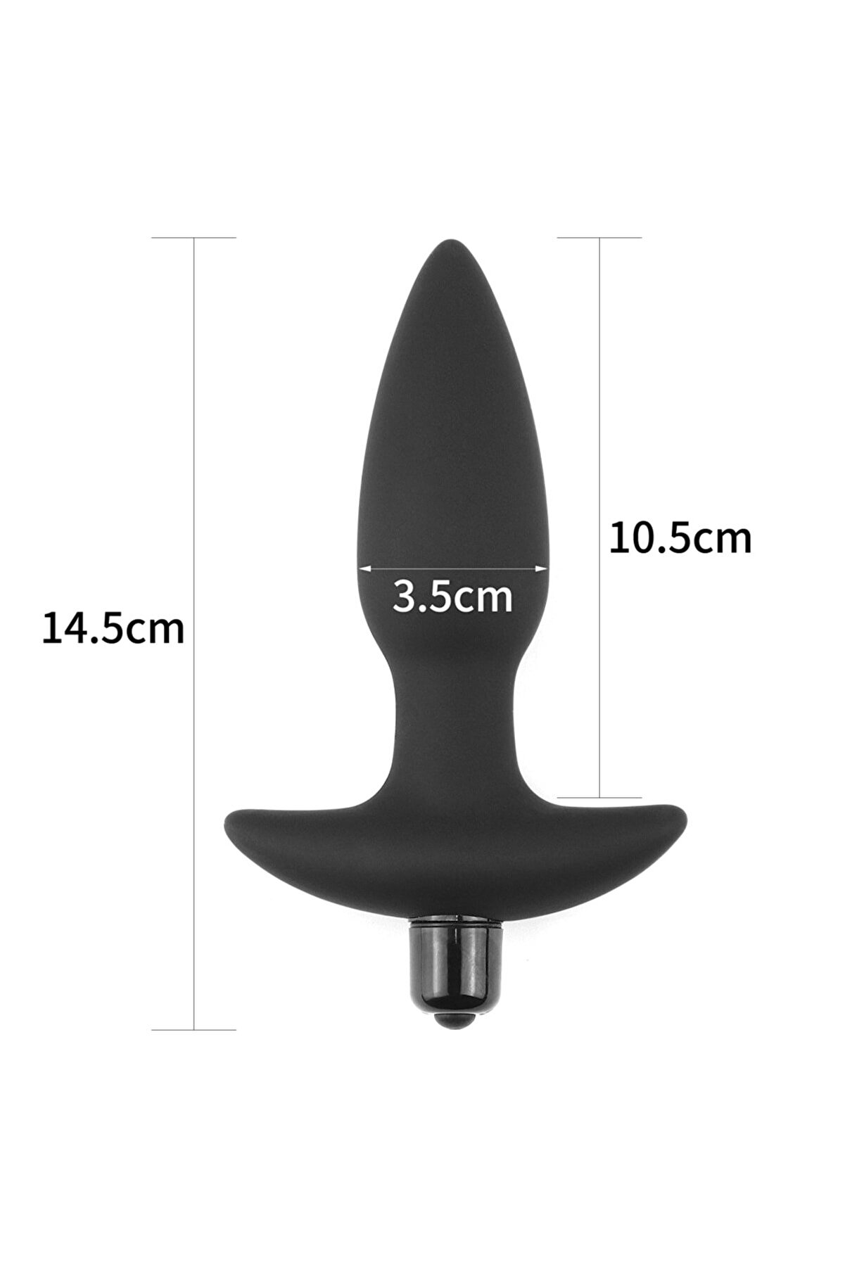 Meyrabest Anal Indulgence Sli̇kon Fantasy Ti̇treşi̇mli̇ Anal Plug