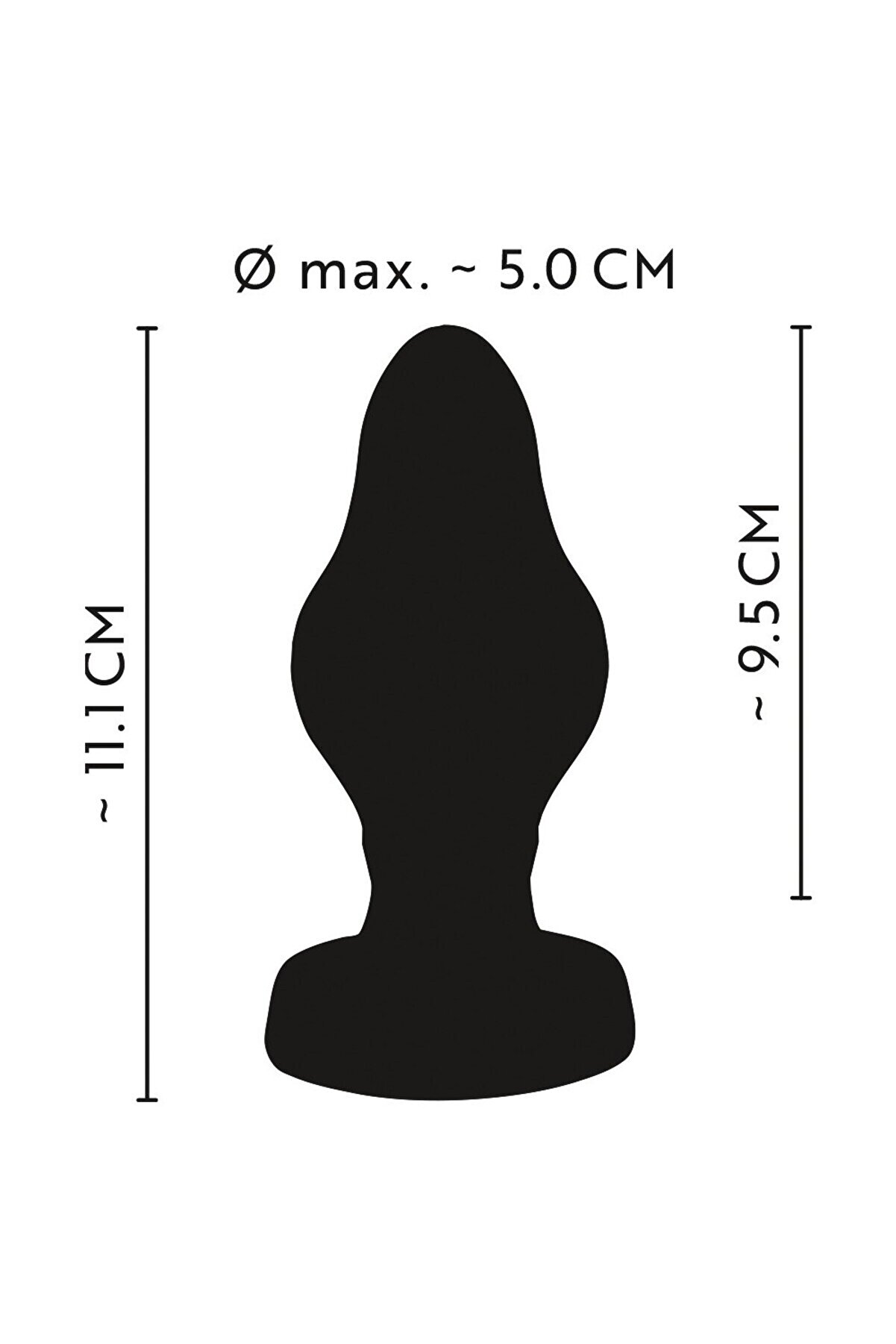 Meyrabest Super Soft Butt Plug 11 Cm
