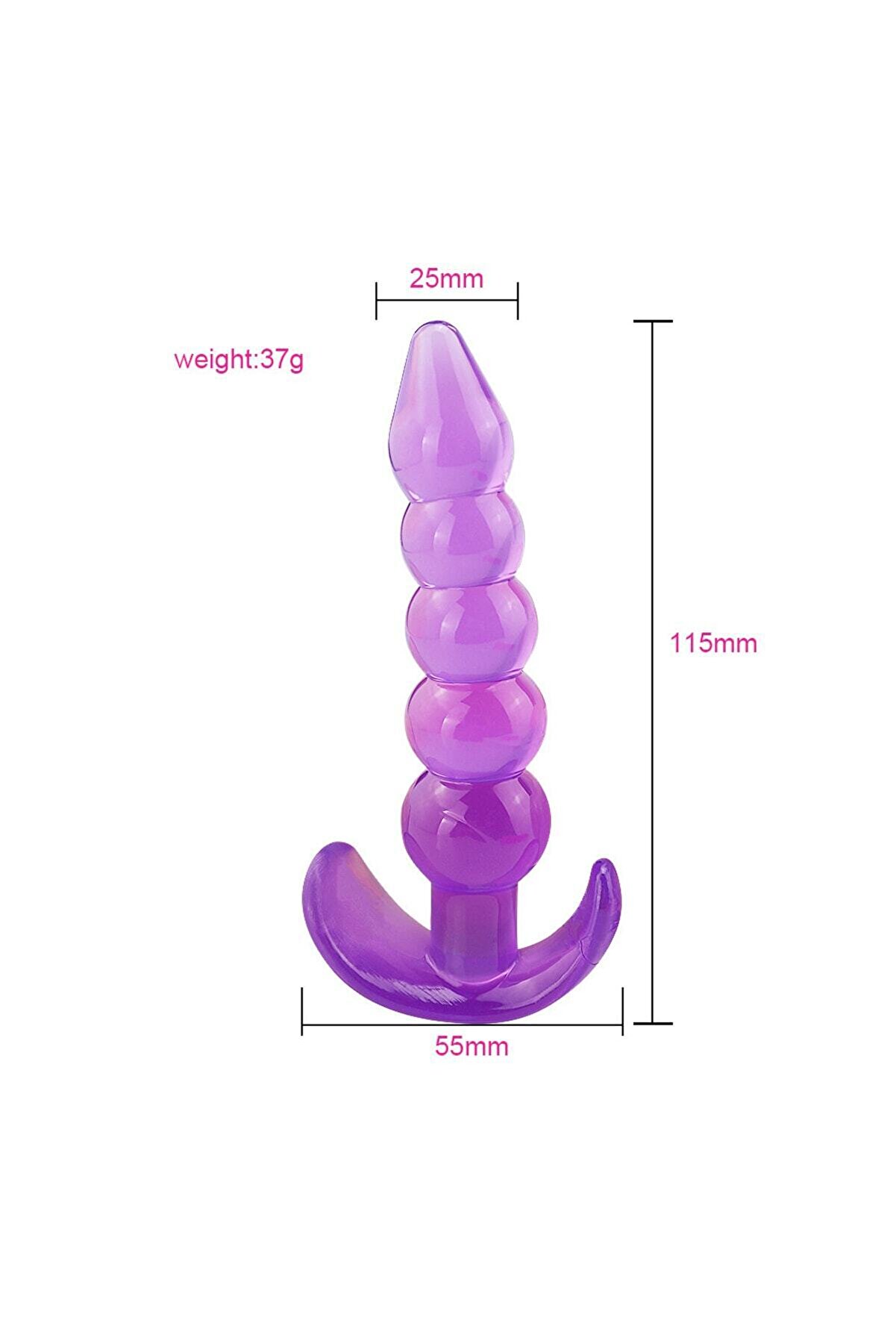 Meyrabest Boğumlu Yumuşak Esnek Jel Dokuda Tıka&ccedil; Plug