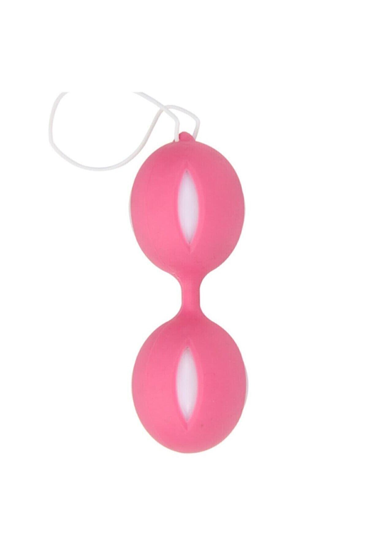 Meyrabest Exqui̇si̇te Sli̇cone Kegel Balls Anal Ve Vaji̇nal Top Pi̇nk