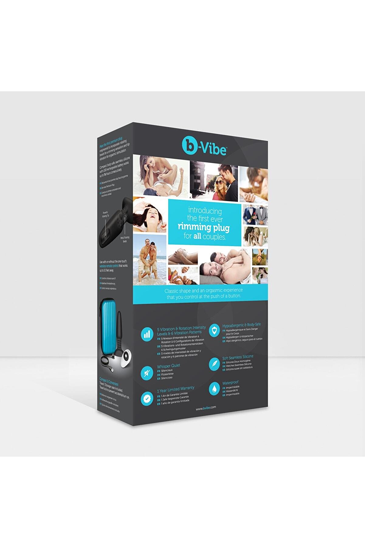 Meyrabest Ri̇mmi̇ng Remote Control Plug 2 Uzaktan Kumandalı Anal Plug