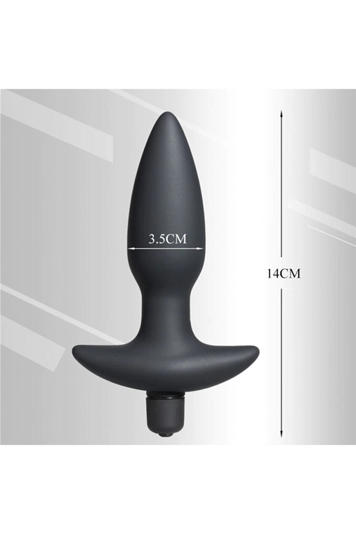 Meyrabest &Ouml;zel Soft Si̇li̇kon Dokuda Anal Ve Vaji̇nal G&uuml;&ccedil;l&uuml; Ti̇treşi̇mli̇ Anal Vi̇brat&ouml;r Geni̇şleti̇ci̇ A&ccedil;ıcı Plug