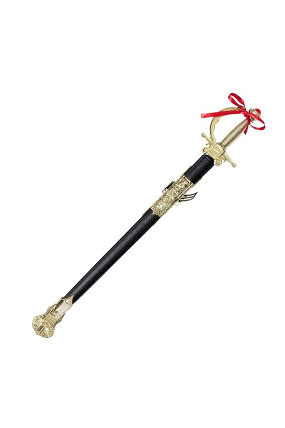 Altın Renk Kabzalı Zararsız Oyuncak Şövalye Kılıcı – 68 Cm (Plasti̇k)