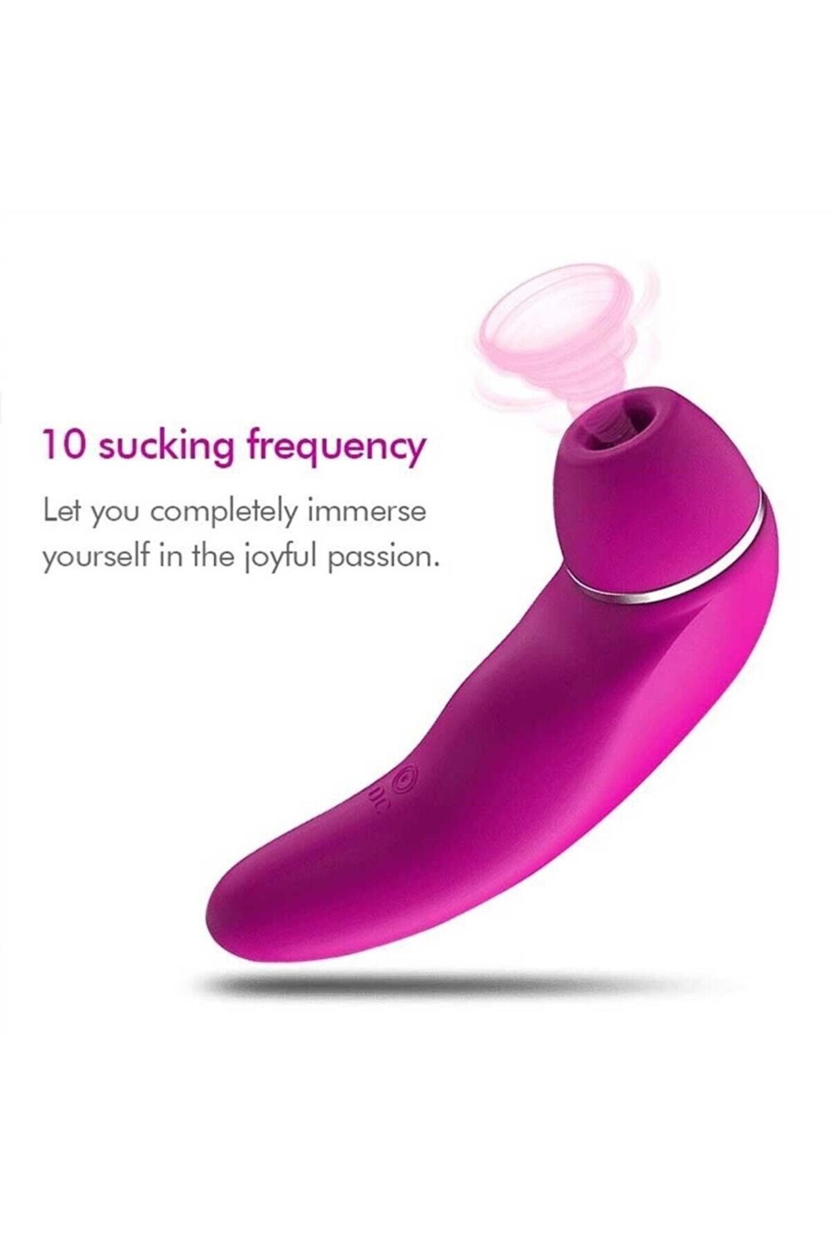 Erox Seri̇es Womani̇zer Pi̇nk G&uuml;&ccedil;l&uuml; &Ccedil;i̇ft Taraflı Vi̇brat&ouml;r