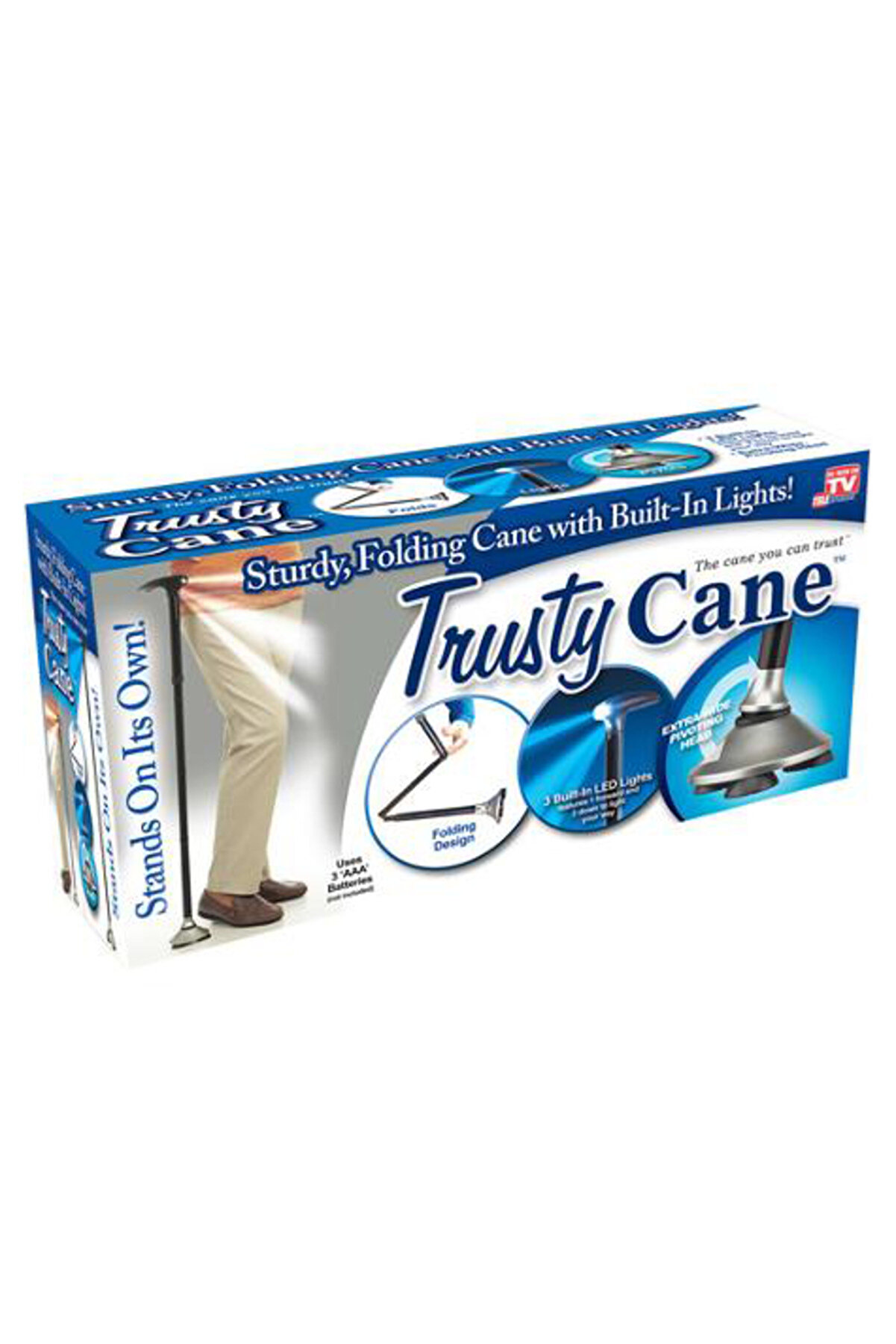 Trusty Cane Güveni̇li̇r Katlanabi̇li̇r Işıklı Baston