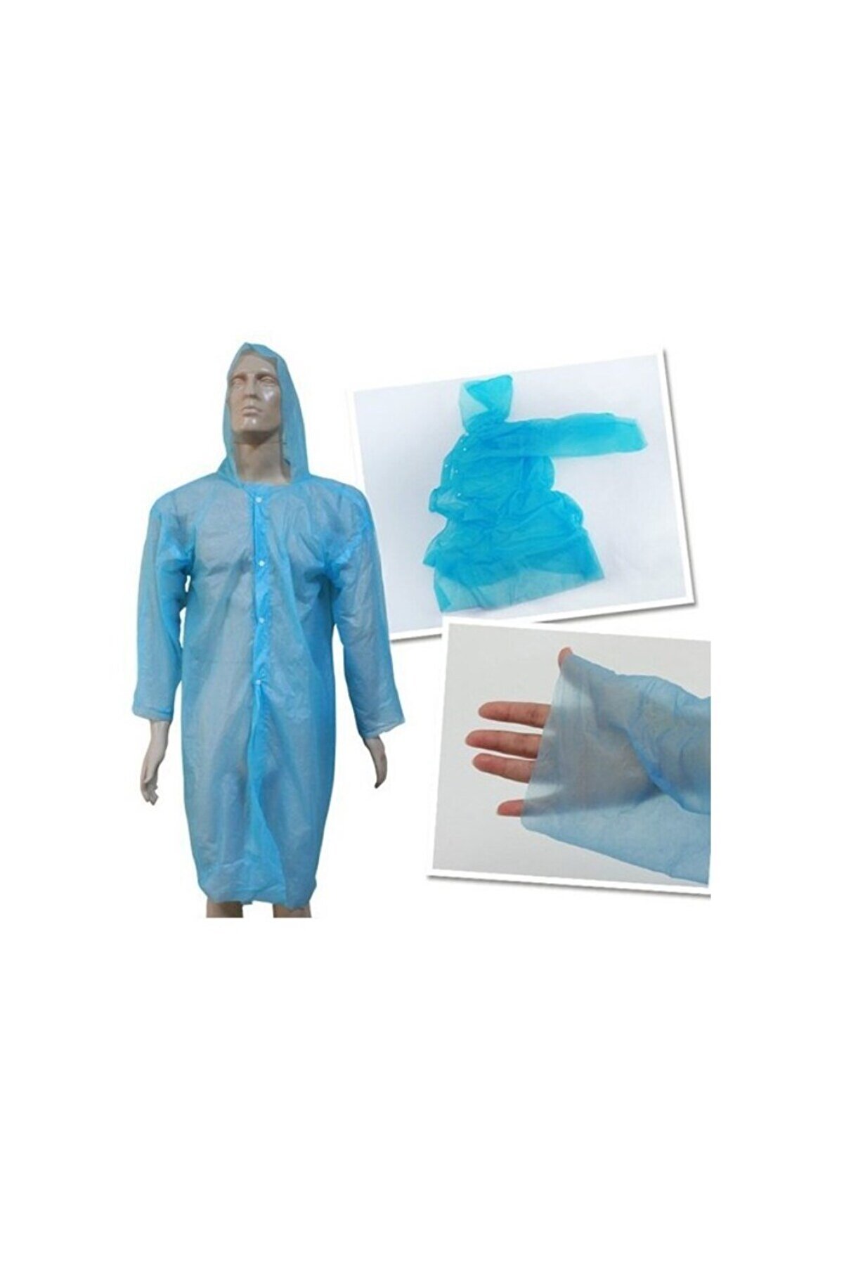 Çıtçıtlı Yağmurluk ( 5 Adet )