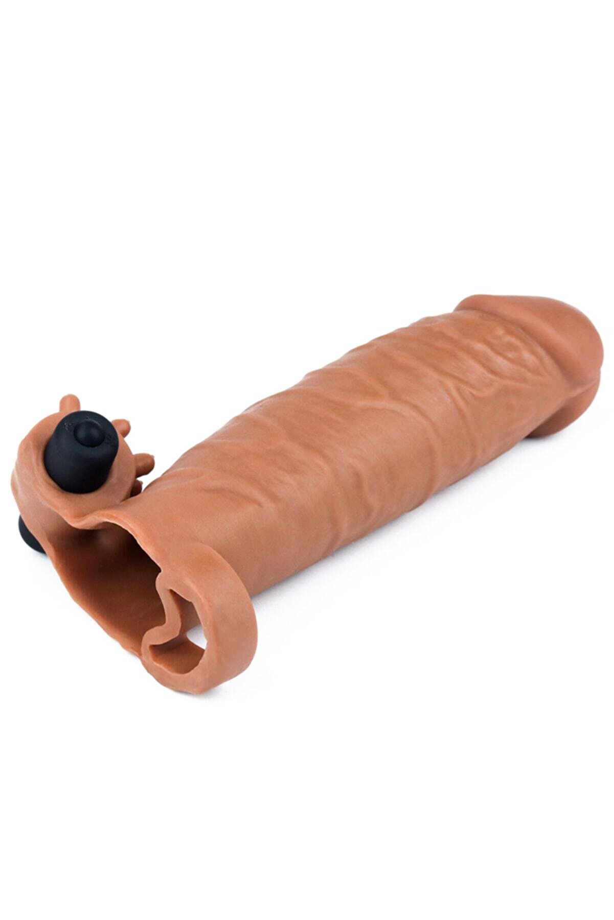 Lovetoy Xtender Reali̇sti̇k Ti̇treşi̇mli̇ Uzatmalı Melez Peni̇s Kılıfı