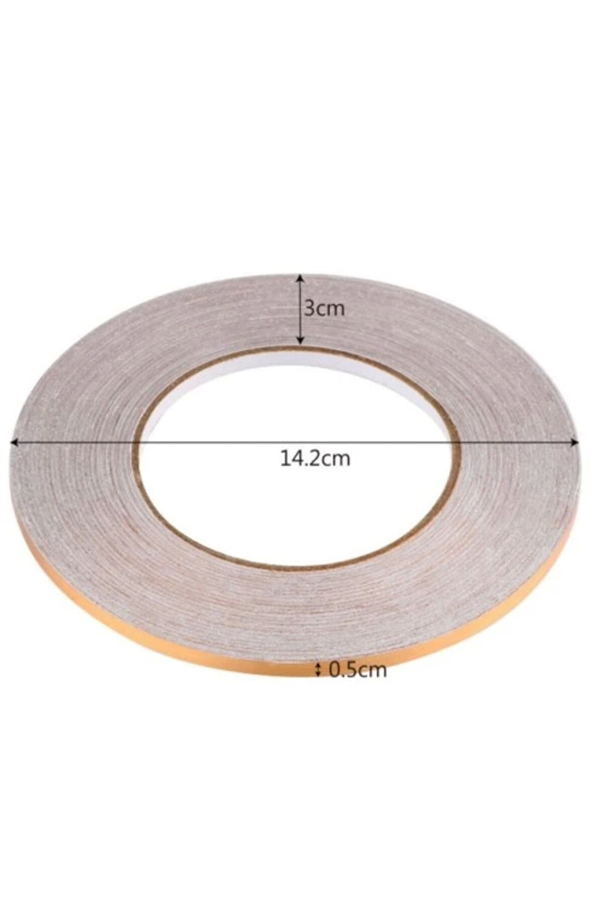 0.5 Cm 50 Metre Gold Fayans Arası Şeri̇t Bant