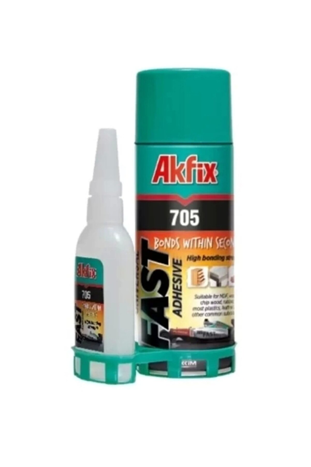 Akfix Ga065 705 Mdf Kit Hızlı Yapıştırıcı 400ml + 100gr