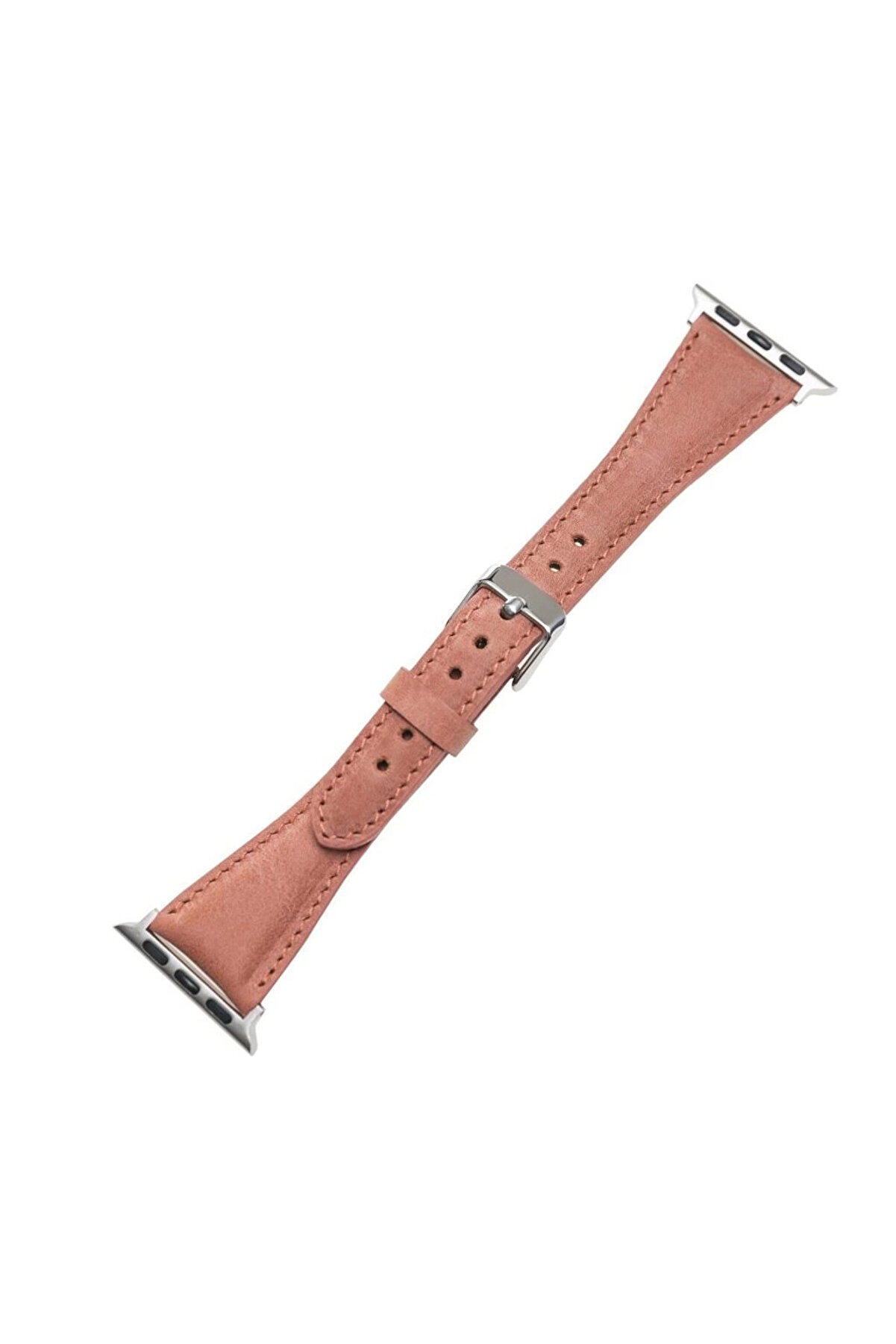 Apple Watch Uyumlu Deri̇ Kordon 42-44-45Mm Sli̇m G17