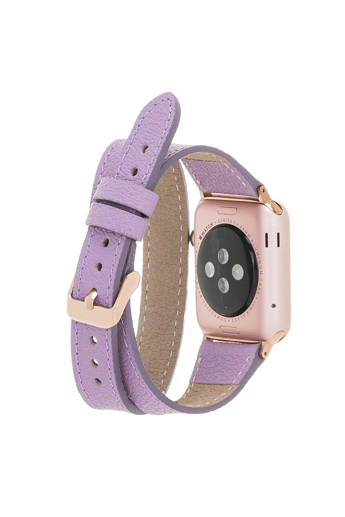 Apple Watch Uyumlu Deri̇ Kordon 42-44-45Mm Dt Cp22
