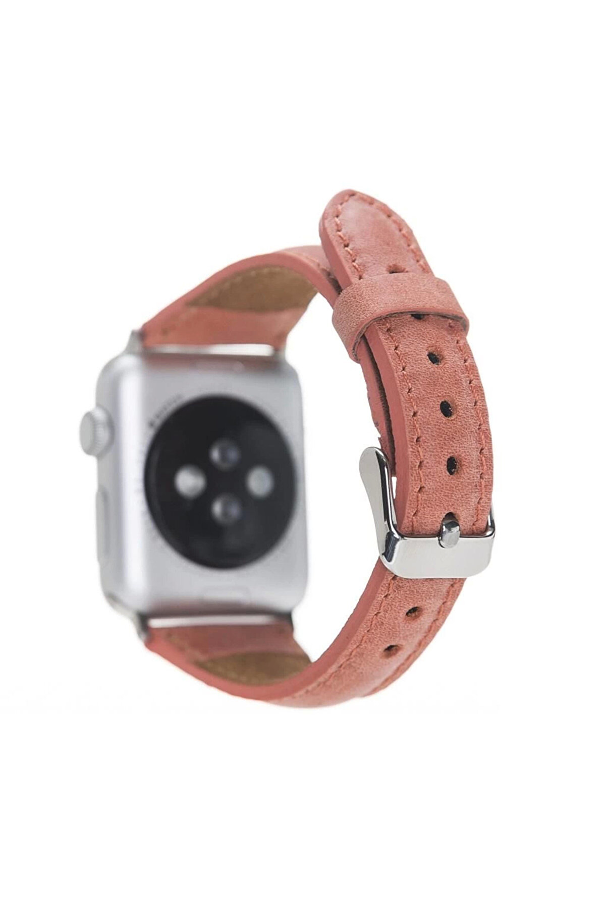 Apple Watch Uyumlu Deri̇ Kordon 42-44-45Mm Sli̇m G17