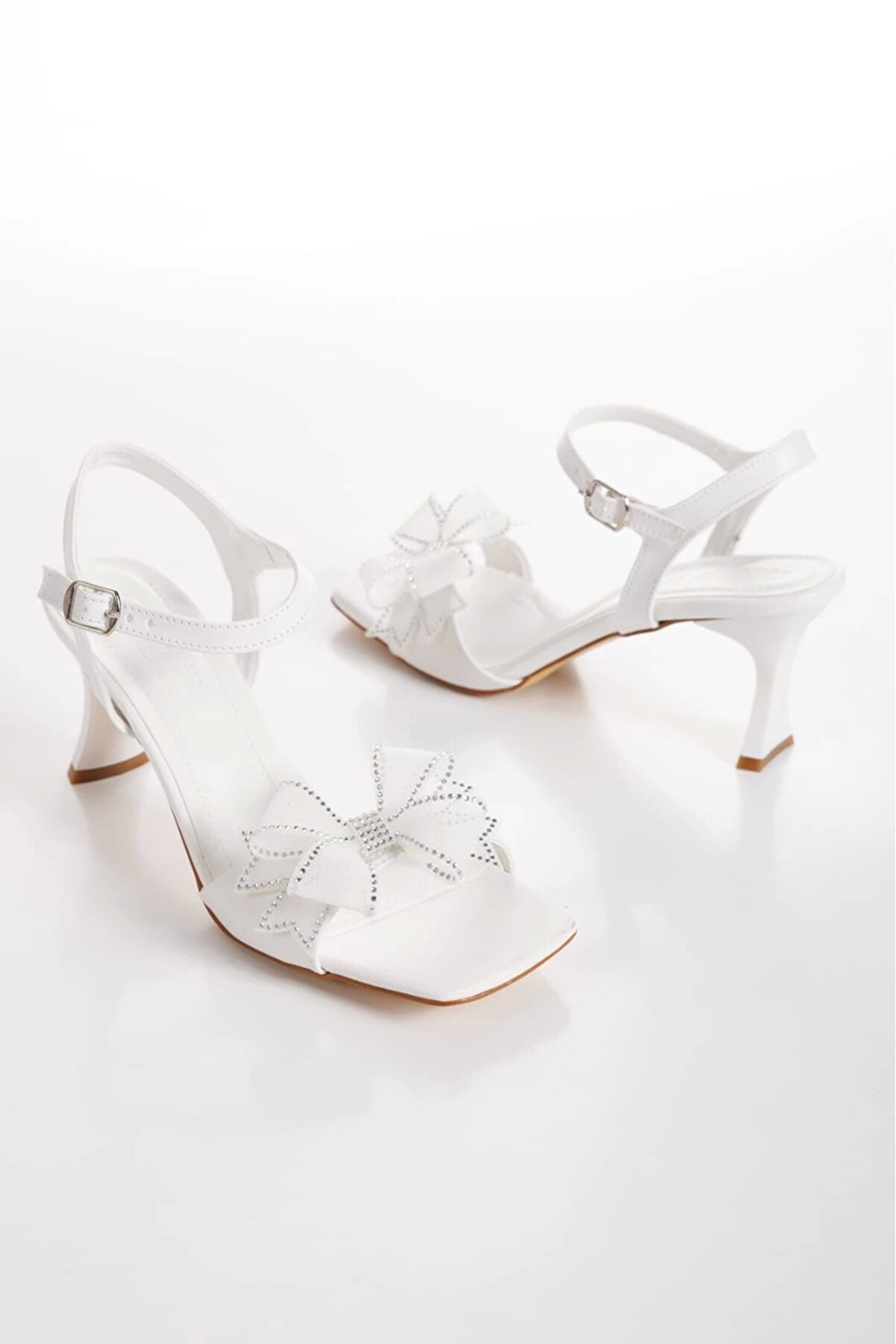 Gult Kadın Yazlık Kelebek Papyonlu