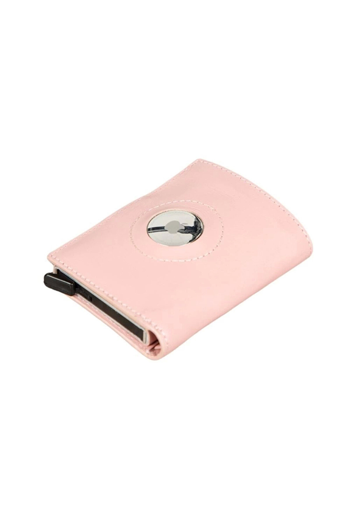 Palertag Deri̇ Cüzdan, Apple Ai̇rtag Uyumlu Pembe