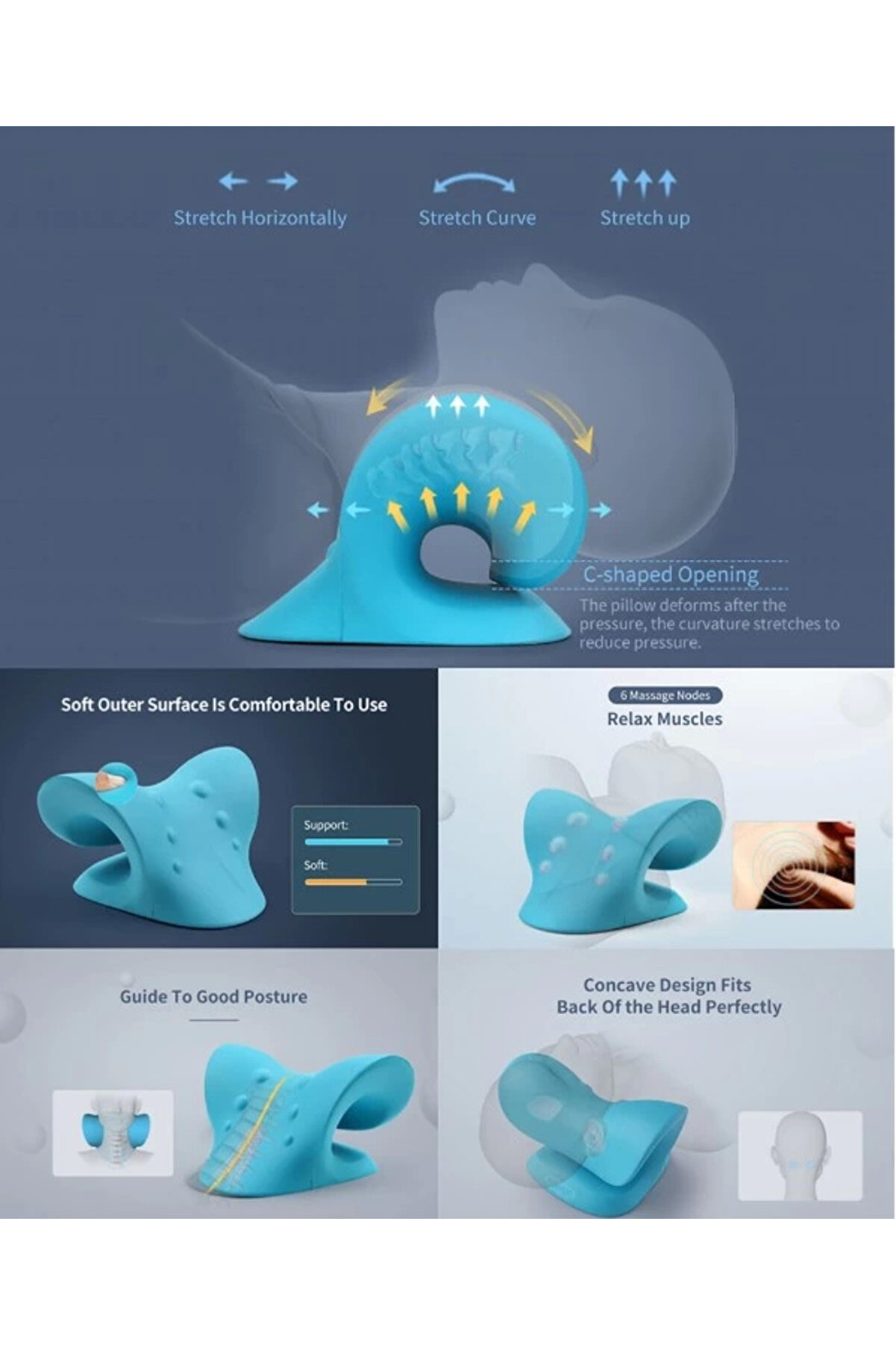 Boyun Omuz Rahatlatıcı Yastık