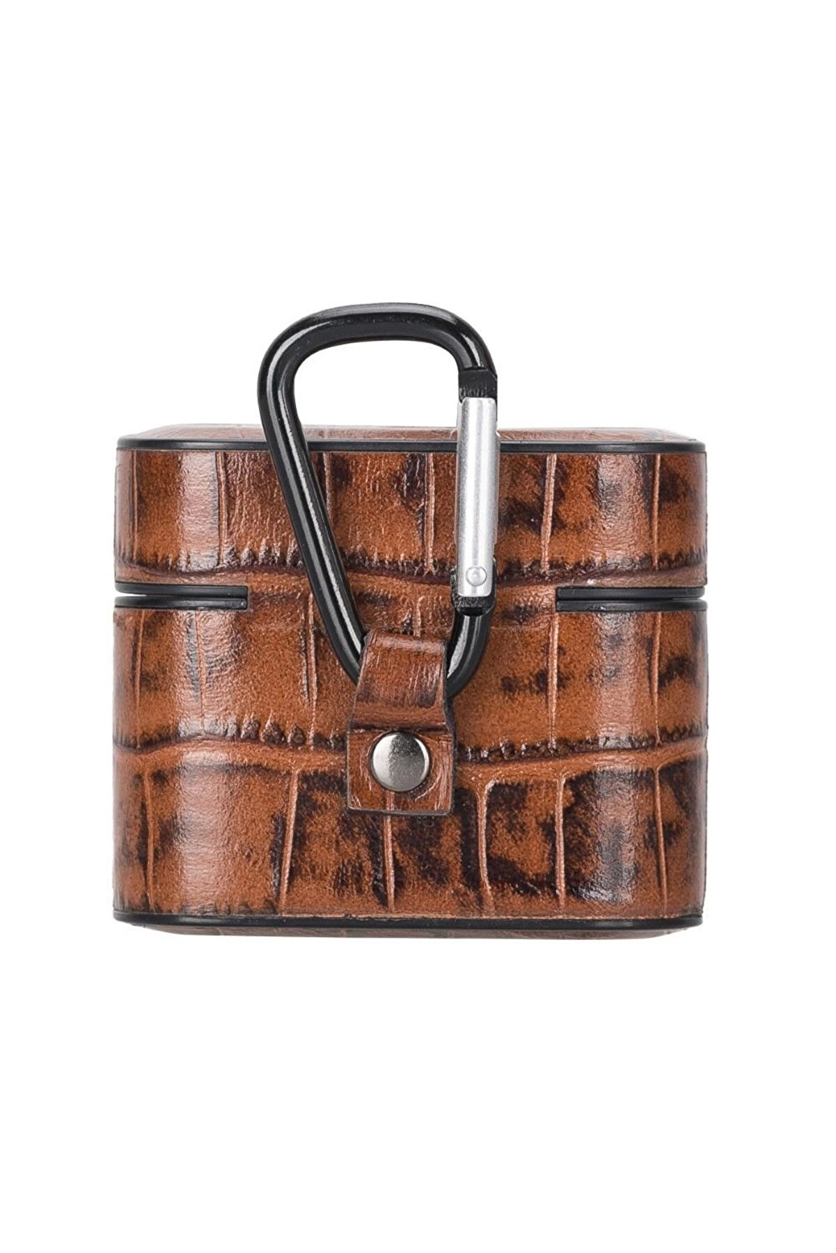 Casquet Apple Ai̇rpods 3.Nesi̇l Uyumlu Deri̇ Kılıf Yk6 Taba