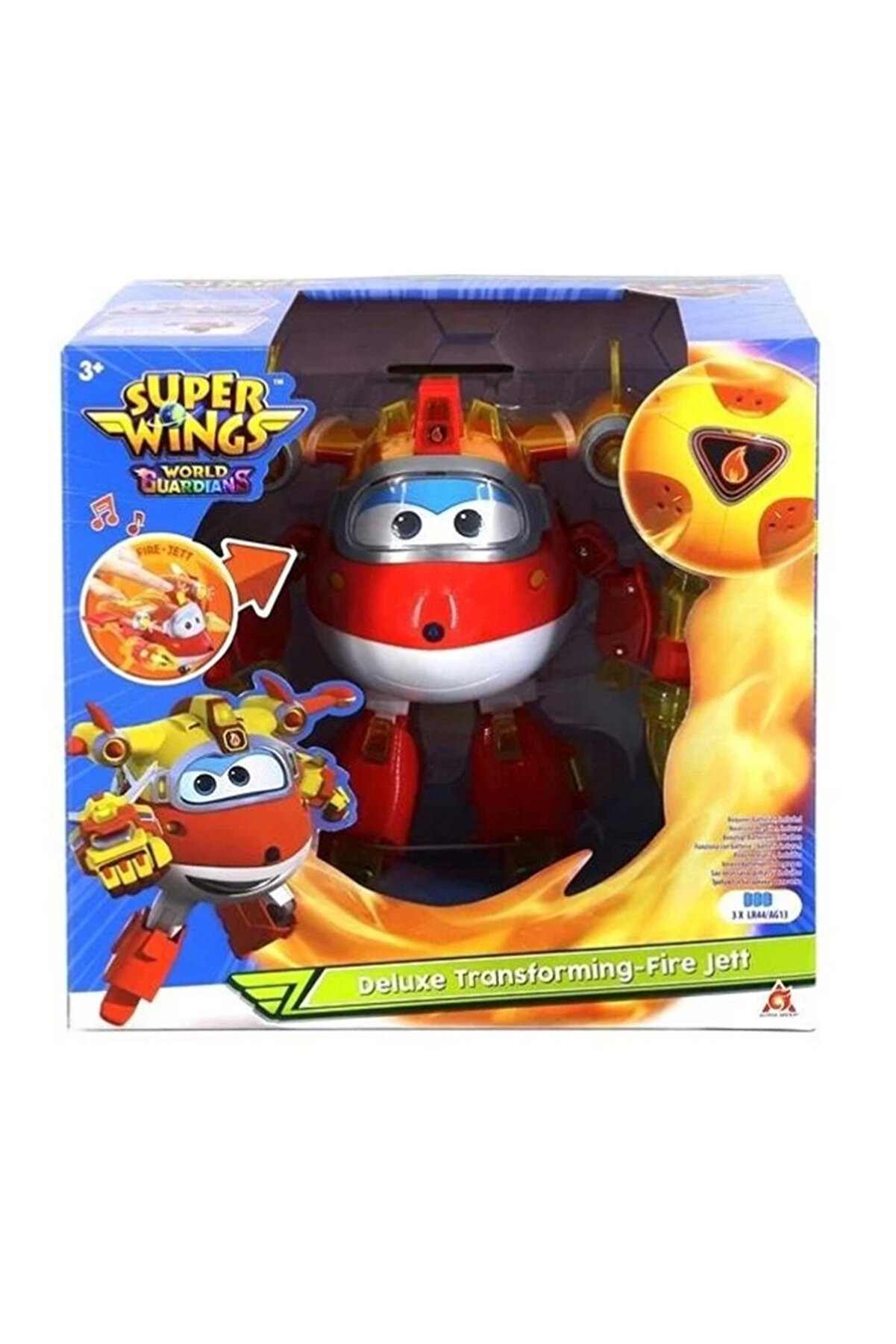 gizmurstore Harika Kanatlar Delux Dönüşen Fire Jett