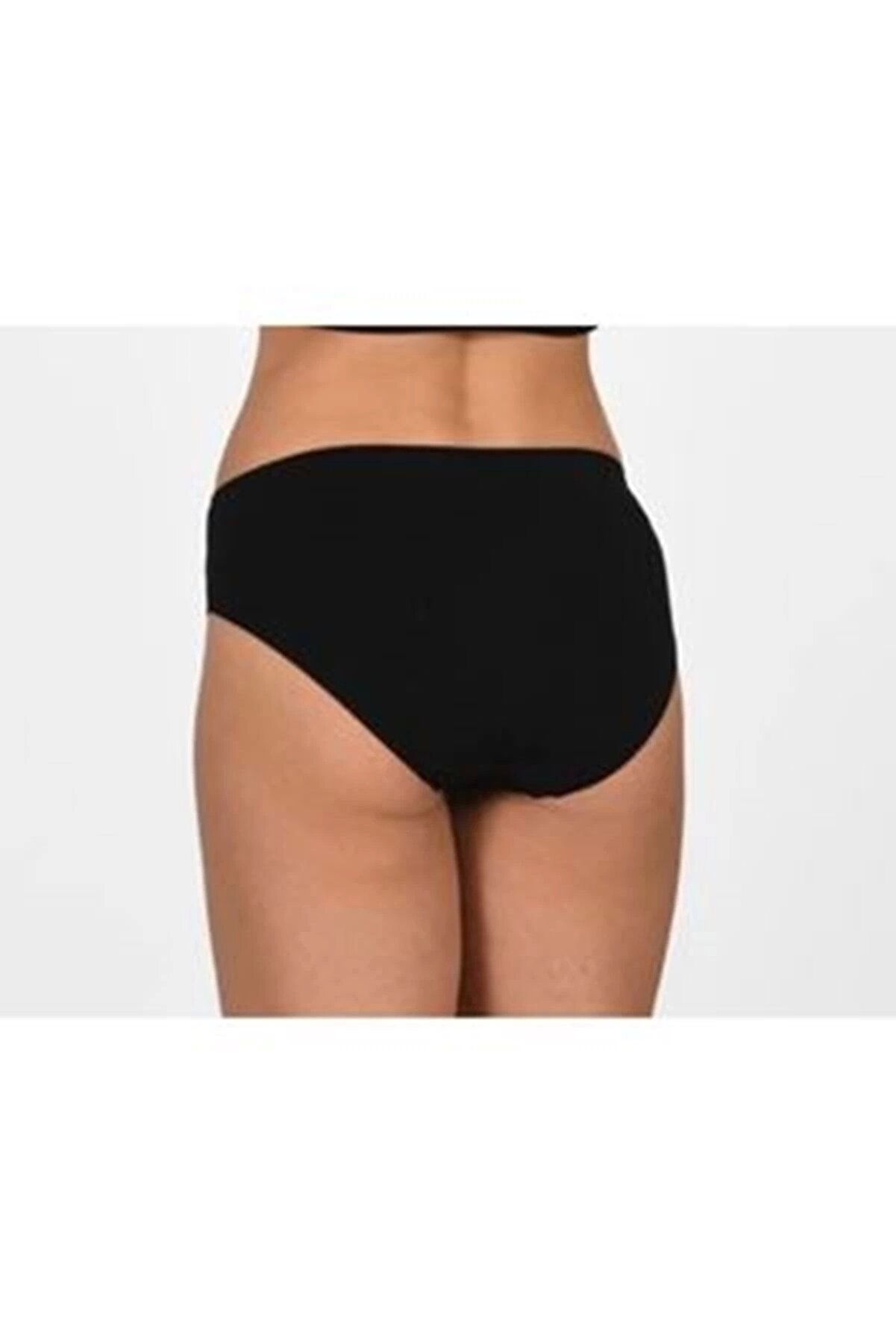 Si̇yah Kadın Di̇ki̇şsi̇z Külot Korse - 730