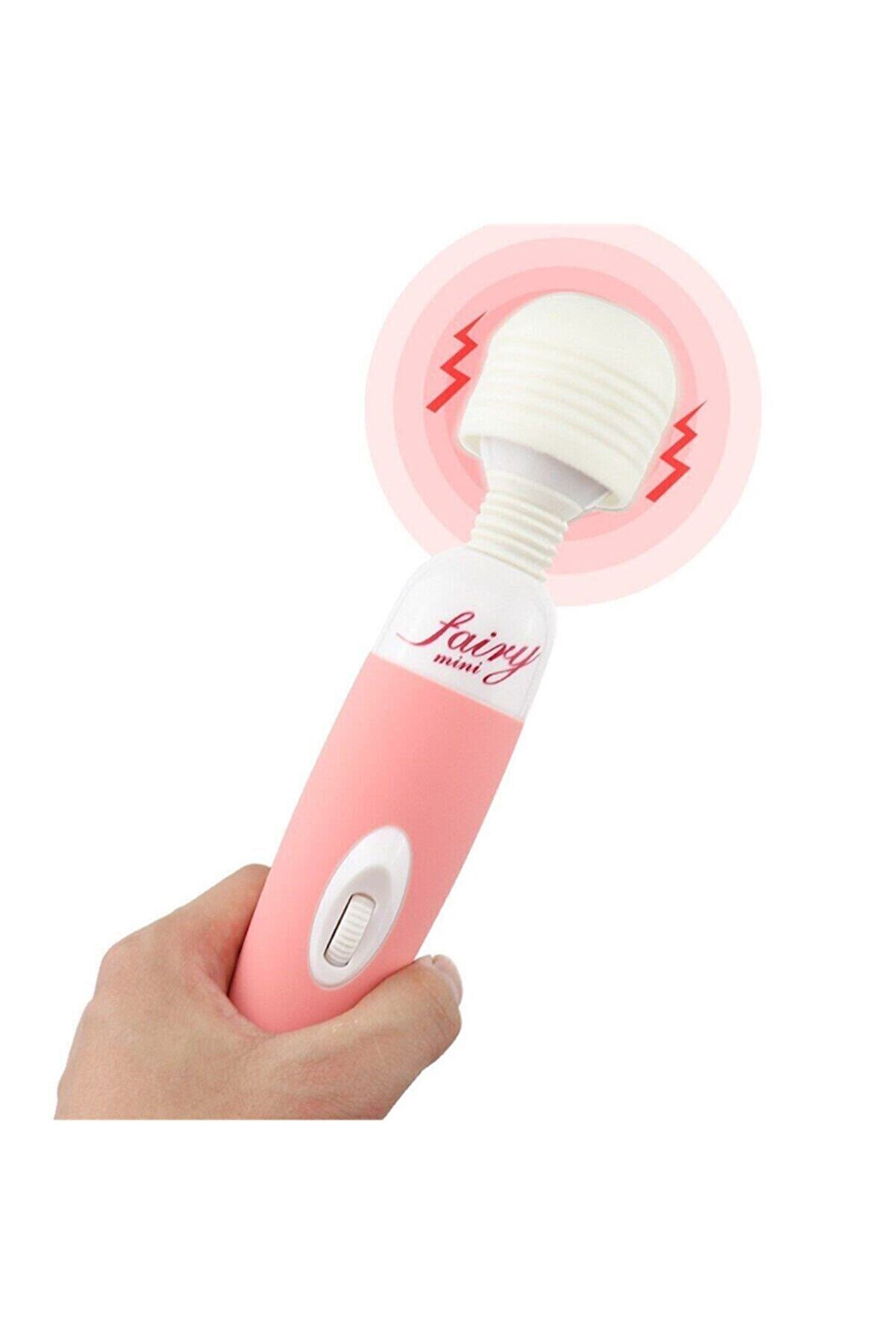 Erox Fai̇ry Wand Magi̇c Massager 220W Masaj Aleti̇ Vi̇brat&ouml;r